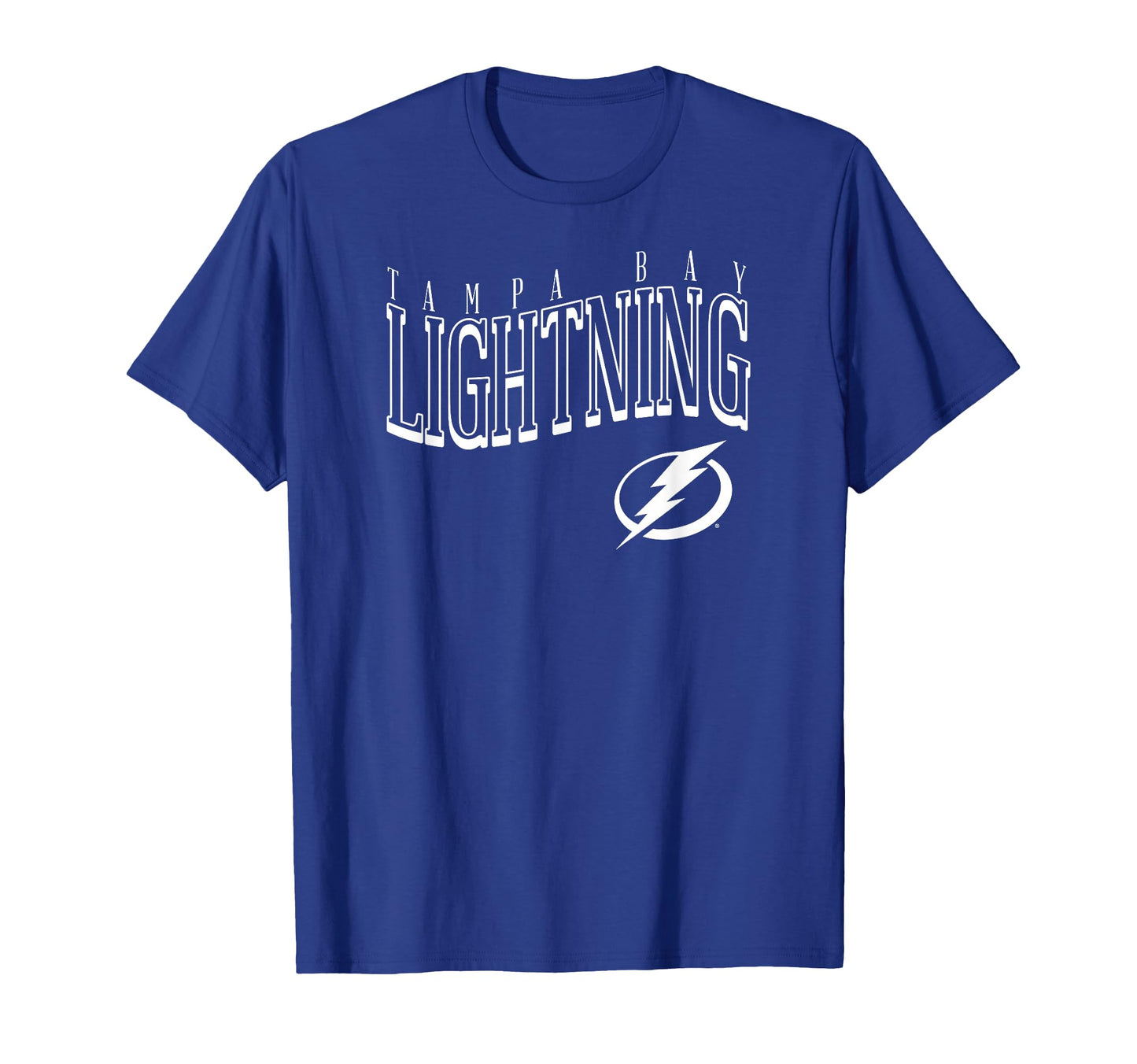 Tampa Bay Lightning Wave Blue Nhl T-Shirt - Minimalist Print Men Women - T-Shirt, Sweatshirt, Hoodie