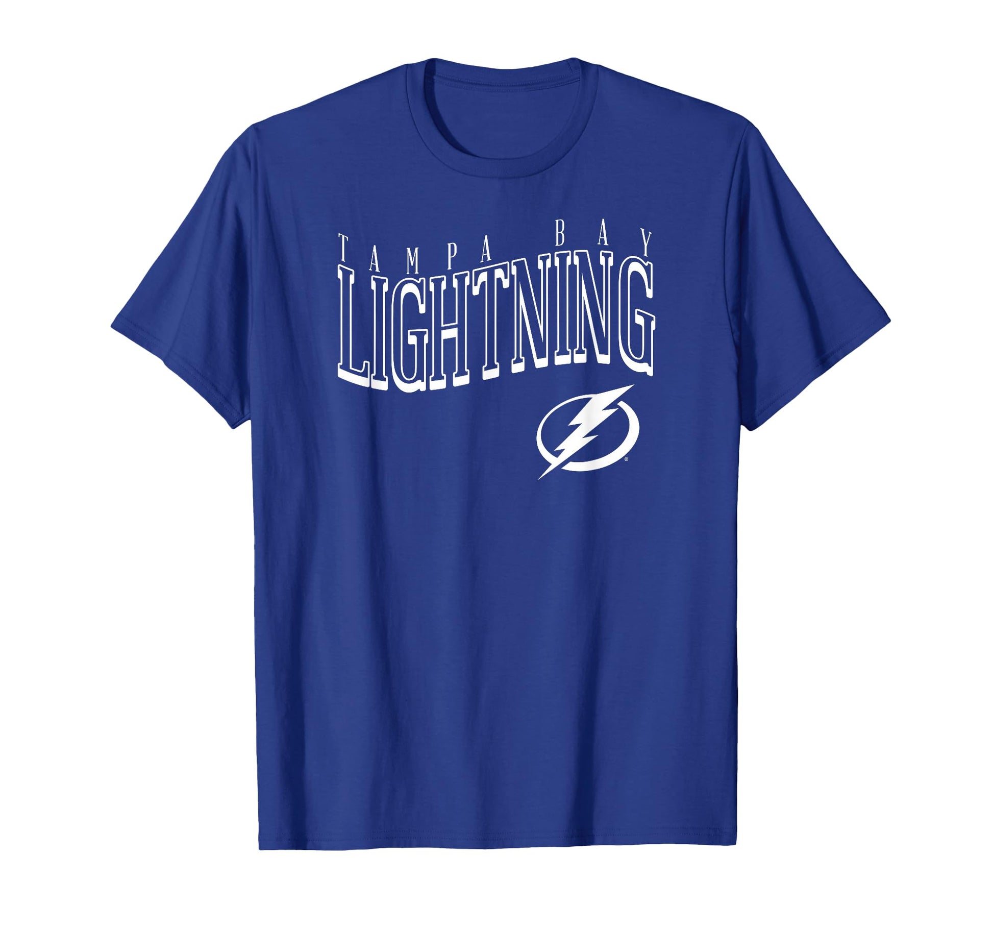 Tampa Bay Lightning Wave Blue Nhl T-Shirt - Minimalist Print Men Women - T-Shirt, Sweatshirt, Hoodie