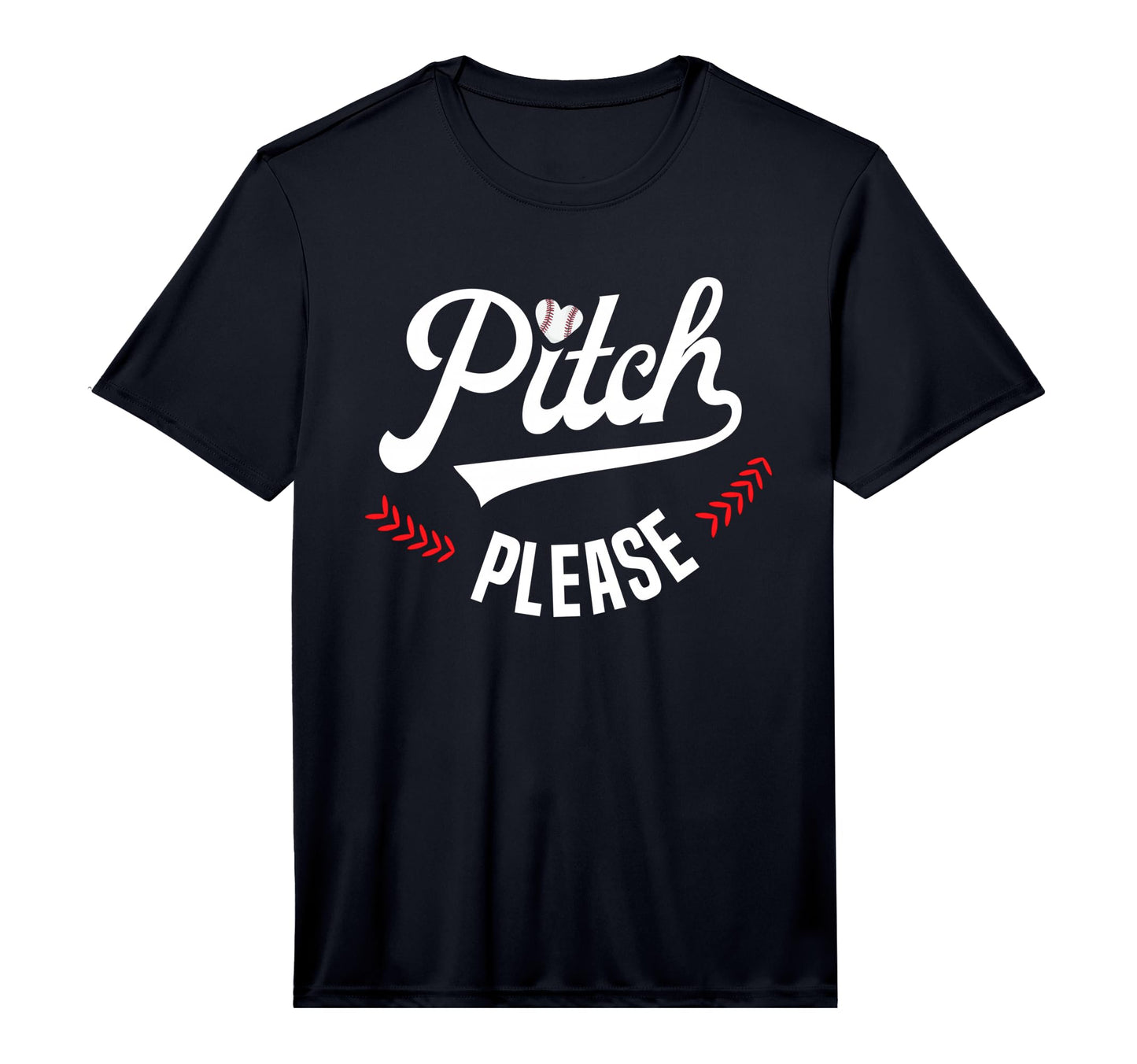 Mens Funny Baseball Pitch Please Summer T-Shirt - Trendy Graphic Men Women - T-Shirt, Sweatshirt, Hoodie