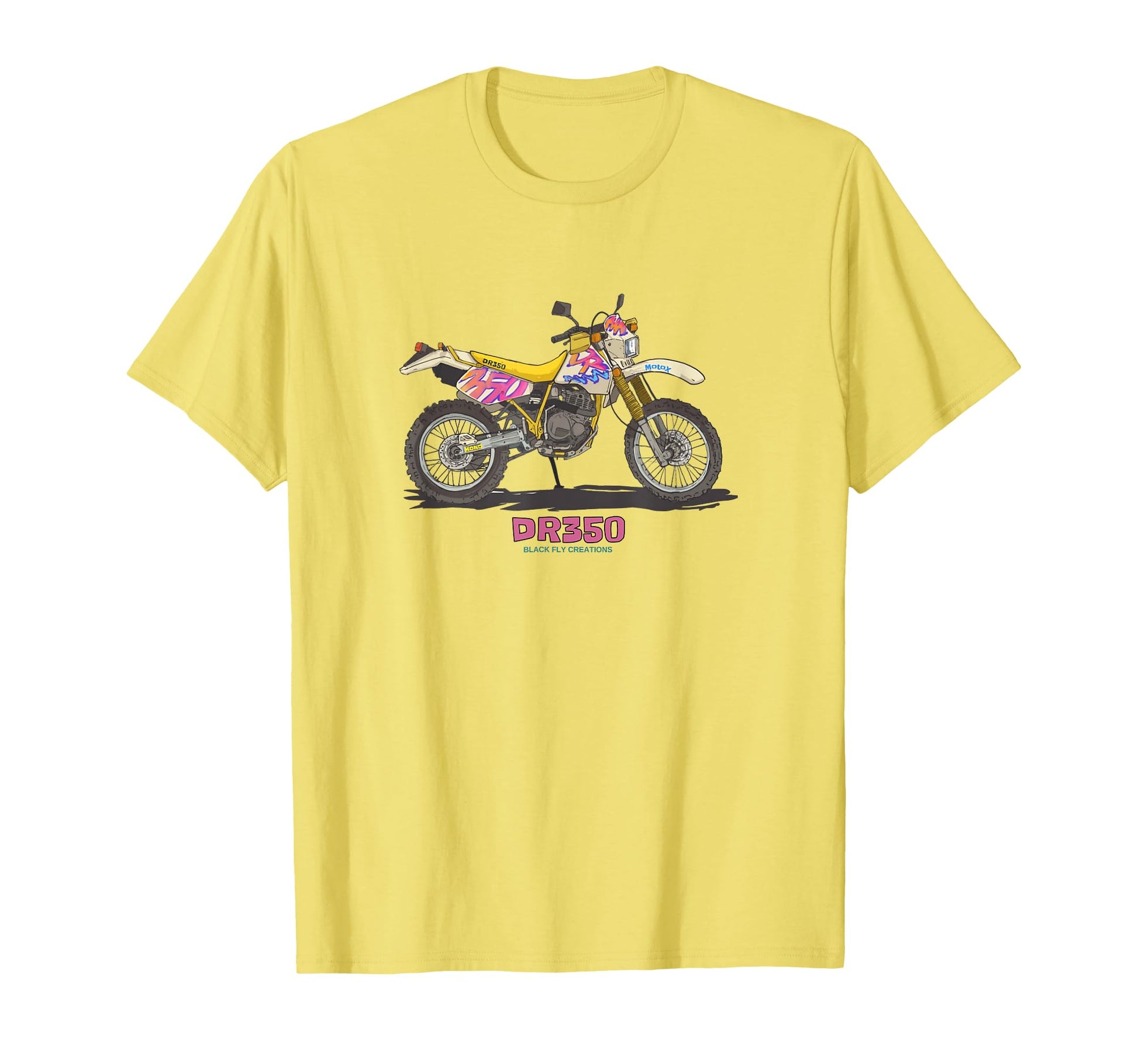 Dr350 Dirt Bike Motorcycle T-Shirt - Fun Novelty Design for Adults - T-Shirt, Sweatshirt, Hoodie