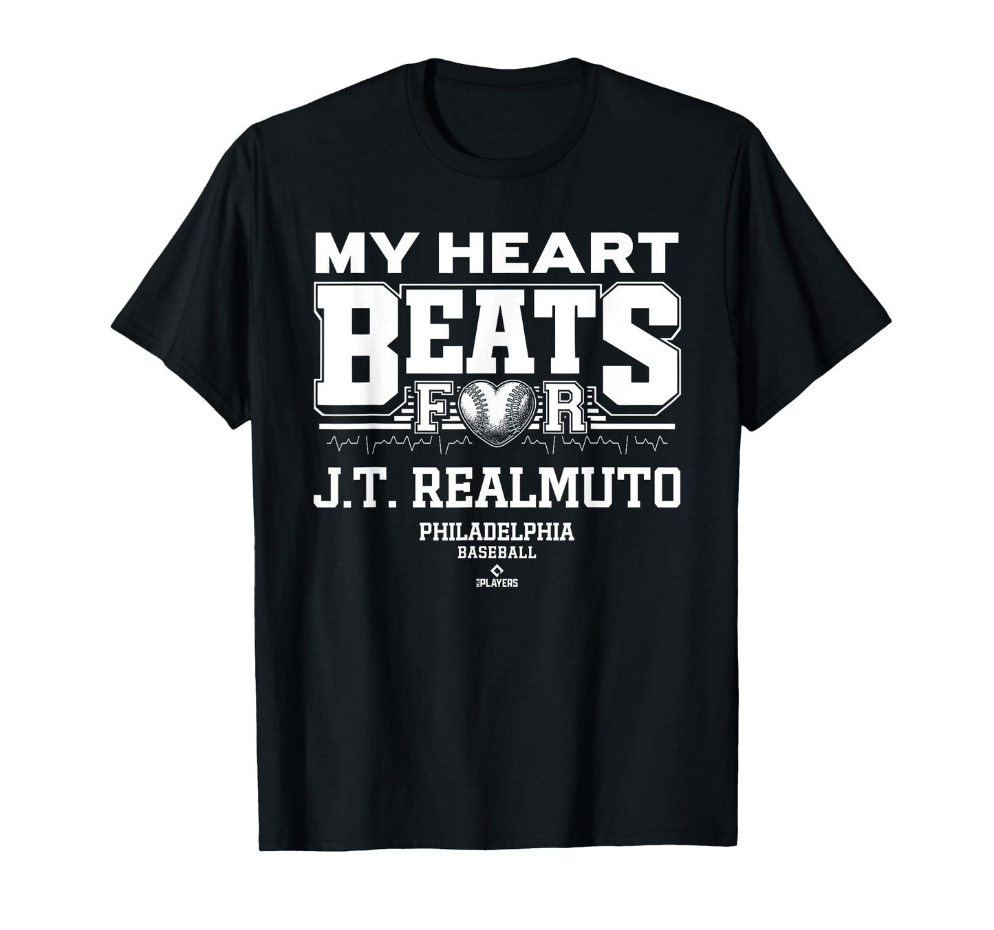My Heart Beats J T Realmuto T-Shirt - Unique Graphic for Adults - T-Shirt, Sweatshirt, Hoodie