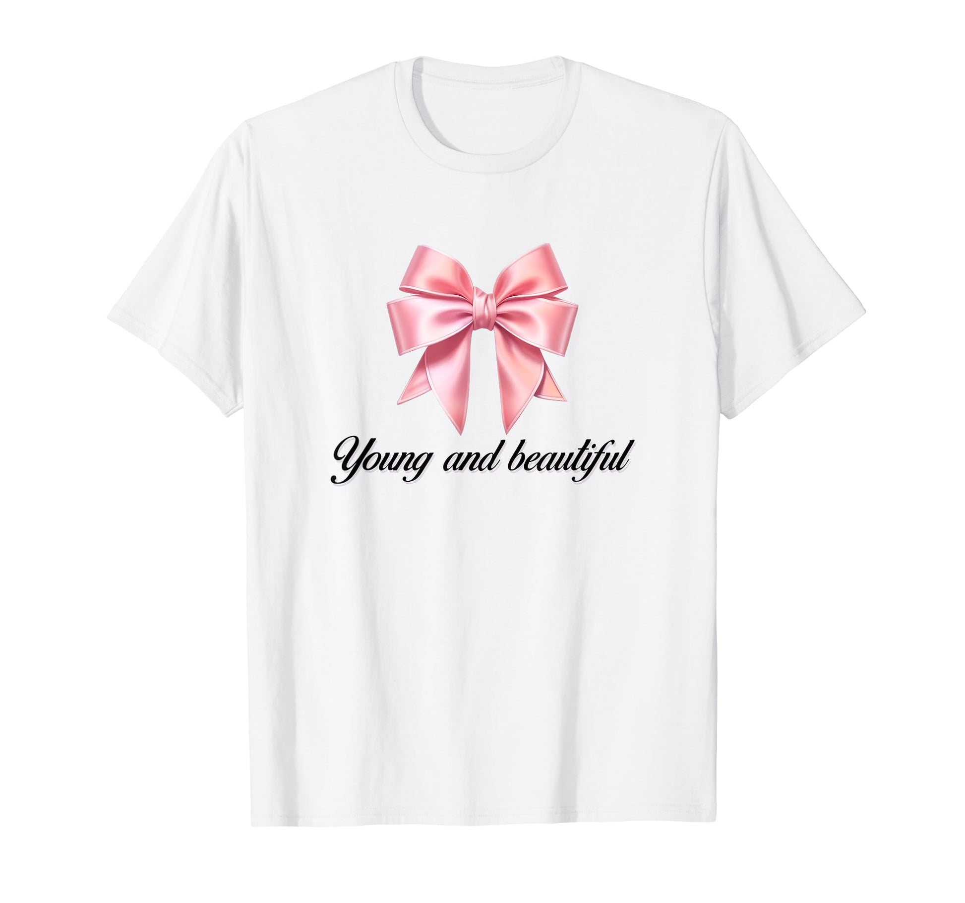 So Real Bow Coquette Girlcore Y2K T-Shirt - Fun Novelty Design for Adults - T-Shirt, Sweatshirt, Hoodie