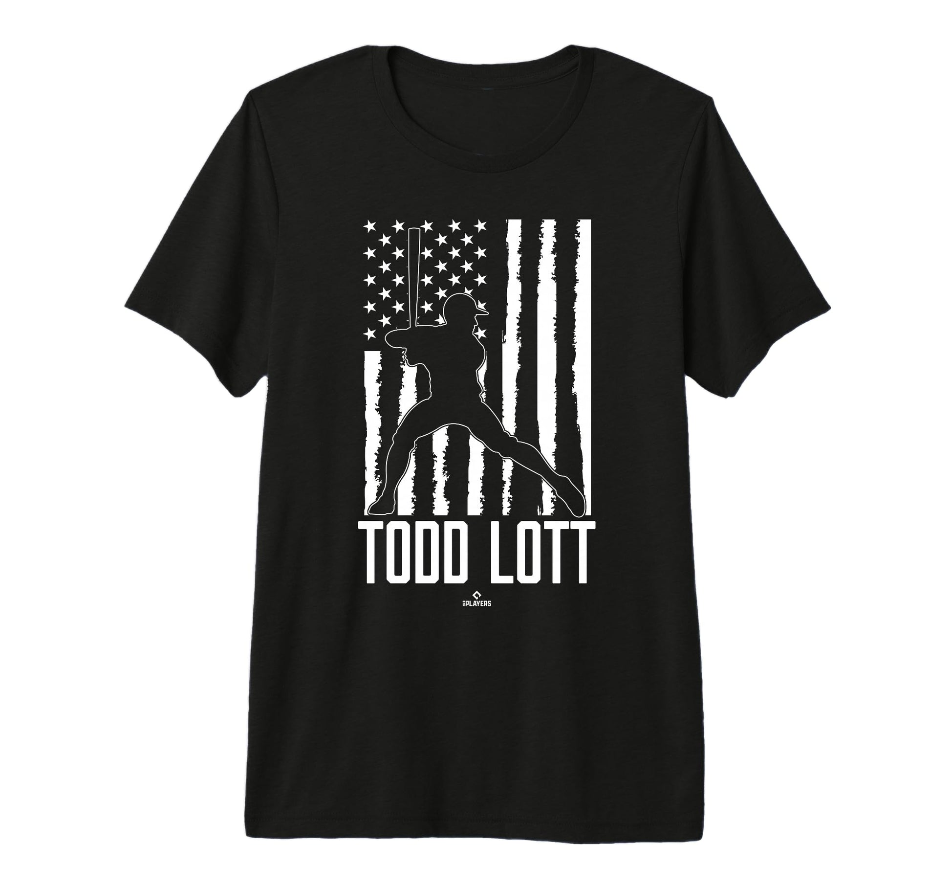 Distressed Flag Swing Todd Lott T-Shirt - Aesthetic Graphic Men Women - T-Shirt, Sweatshirt, Hoodie