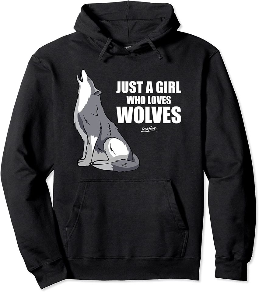 Wolf Tribal Just A Girl Who Loves Wolves Mom Funny - Adult & Kids T-Shirts, Sweatshirts & Hoodies apparel design preview 1