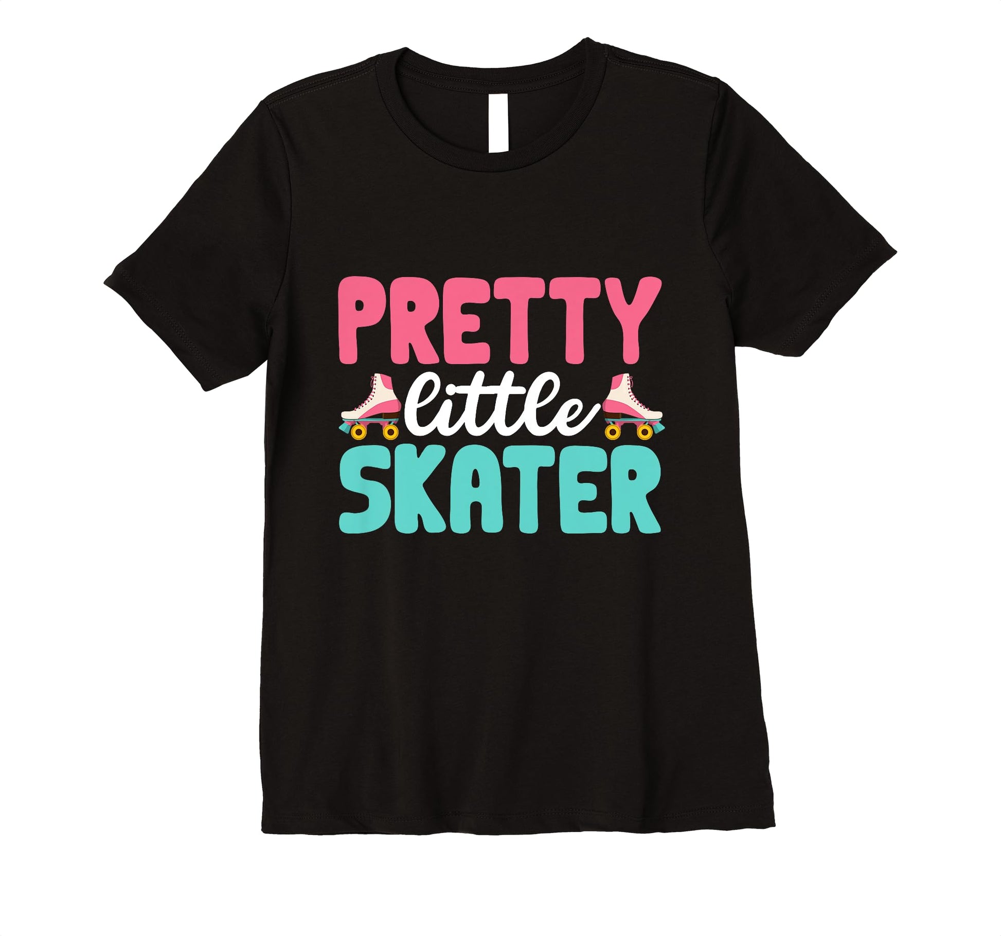 Rollerskate Pretty Little Skater T-Shirt - Unique Graphic for Adults - T-Shirt, Sweatshirt, Hoodie