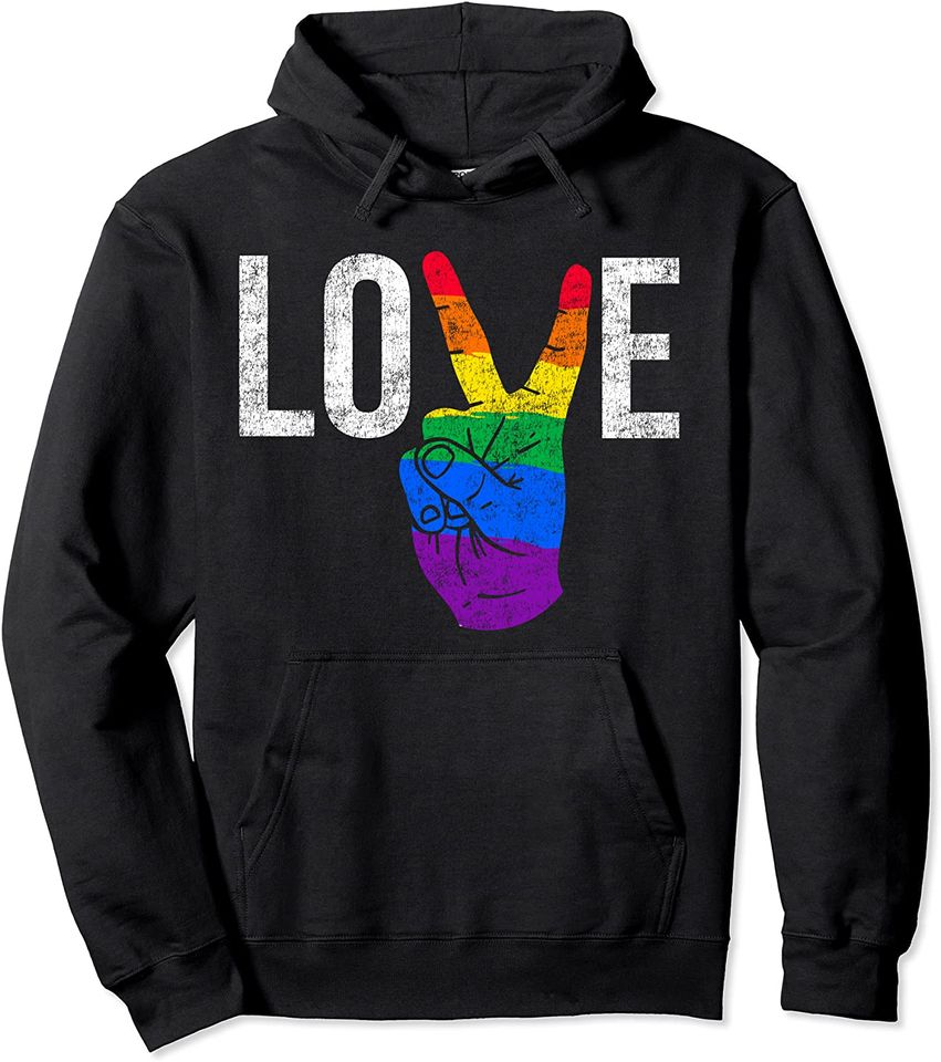 Lesbian Sign Love LGBT - Adult & Kids T-Shirts, Sweatshirts & Hoodies apparel design preview 1