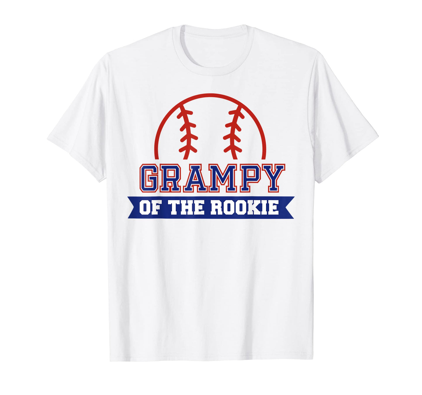 Grampy Rookie 1St Birthday Baseball Theme T-Shirt - Trendy Graphic Unisex - T-Shirt, Sweatshirt, Hoodie