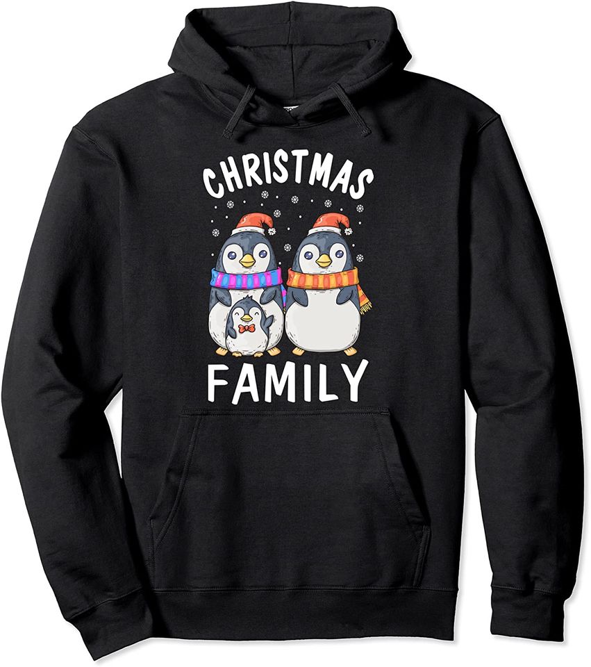 Christmas Penguin For - Adult & Kids T-Shirts, Sweatshirts & Hoodies apparel design preview 1