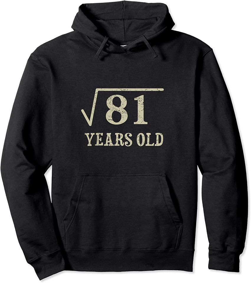 What Is The Square Root Of 81 9th birthday Gift - Adult & Kids T-Shirts, Sweatshirts & Hoodies apparel design preview 1