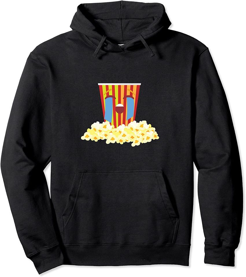 Crying Corn Snacks Cartoon - Adult & Kids T-Shirts, Sweatshirts & Hoodies apparel design preview 1