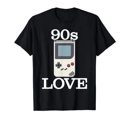 90S Love Console Gaming Gamer Gamer T-Shirt - Trendy Graphic Unisex - T-Shirt, Sweatshirt, Hoodie