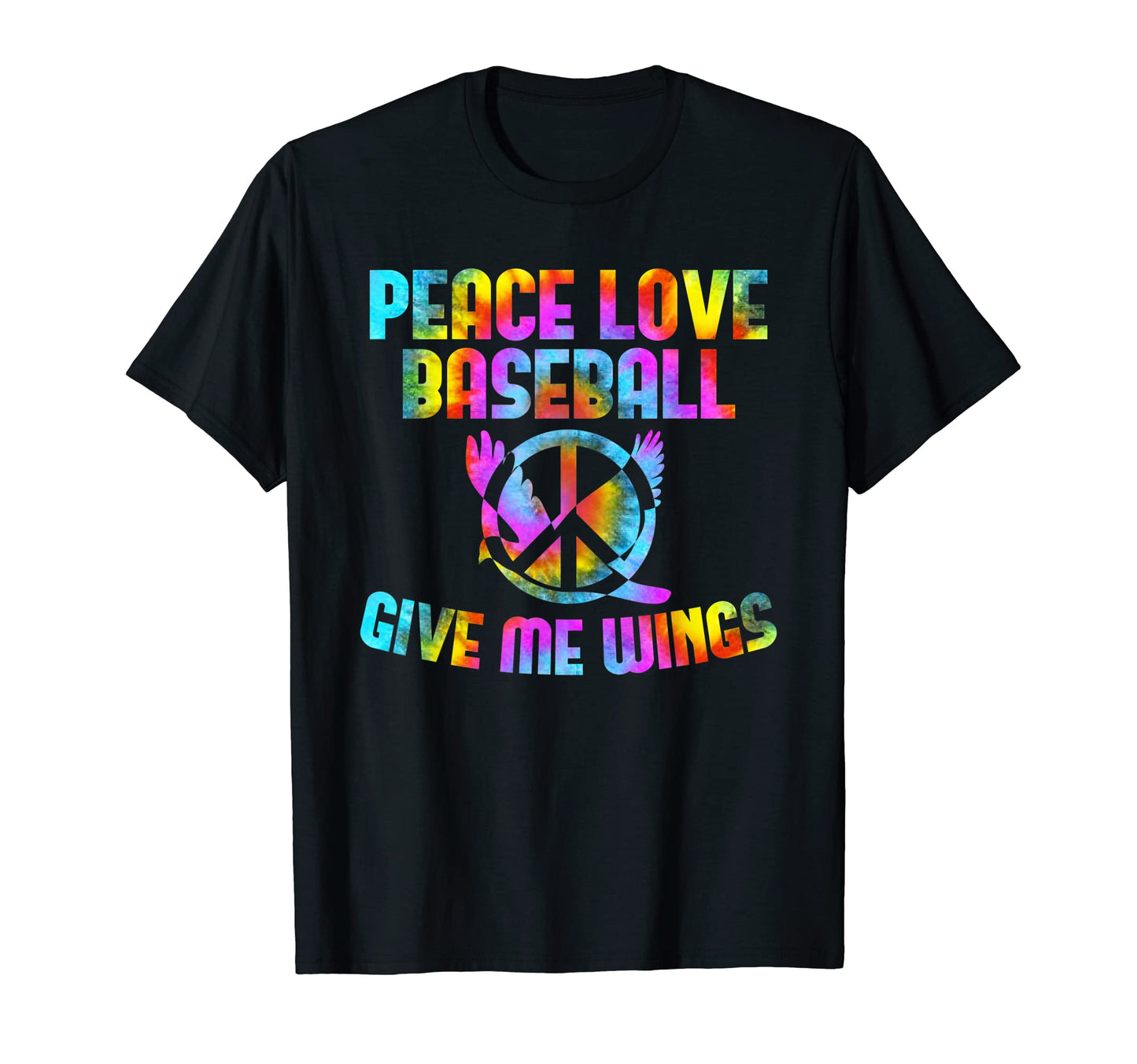 Baseball Players Peace Love Baseball T-Shirt - Aesthetic Graphic Men Women - T-Shirt, Sweatshirt, Hoodie