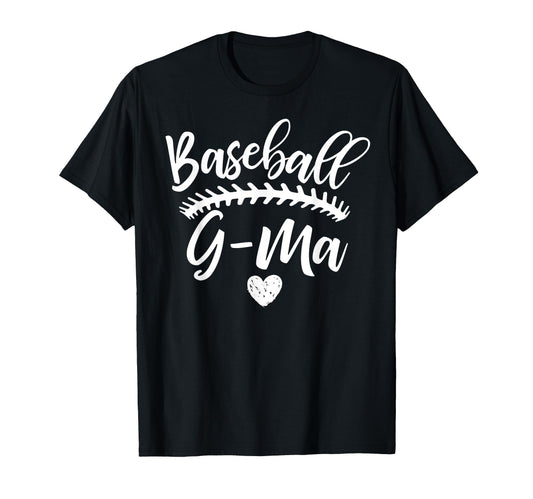 Baseball G Ma Birthday Mothers Day Gift T-Shirt - Unique Graphic Unisex - T-Shirt, Sweatshirt, Hoodie