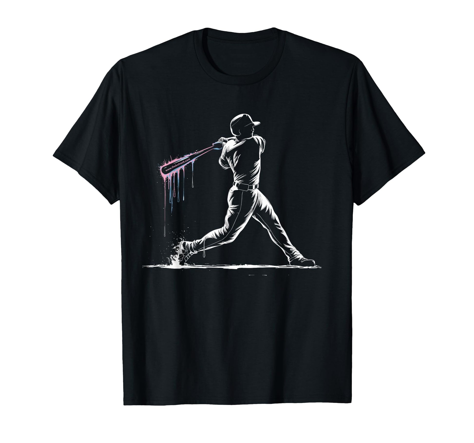 Baseball Player Drip T-Shirt - Casual Everyday Wear for Adults - T-Shirt, Sweatshirt, Hoodie