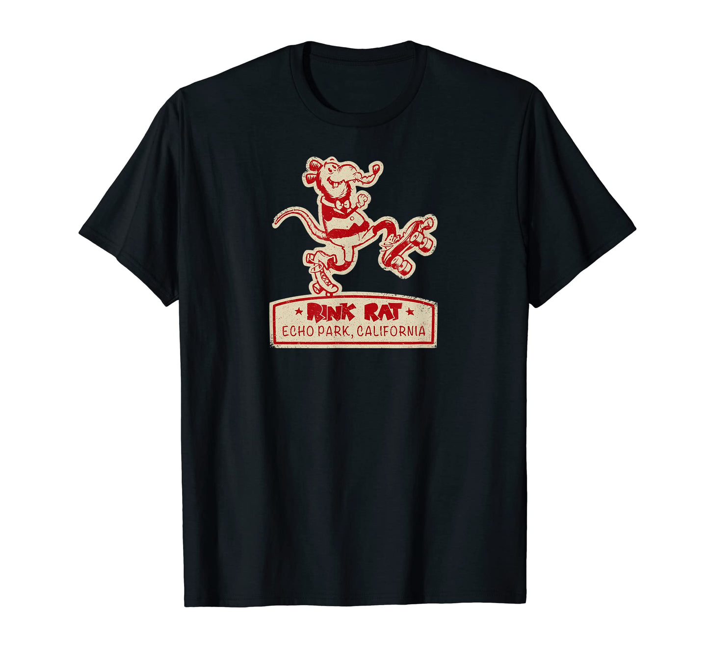Rollerskating Rink Rat Echo Park T-Shirt - Novelty Apparel Unisex - T-Shirt, Sweatshirt, Hoodie