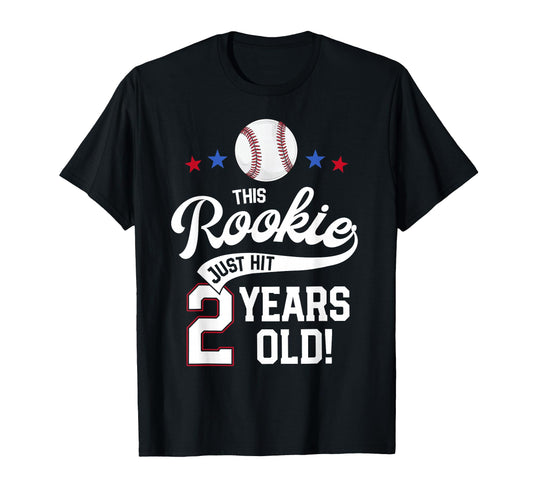 Baseball Birthday Party This Rookie T-Shirt - Aesthetic Graphic Unisex - T-Shirt, Sweatshirt, Hoodie