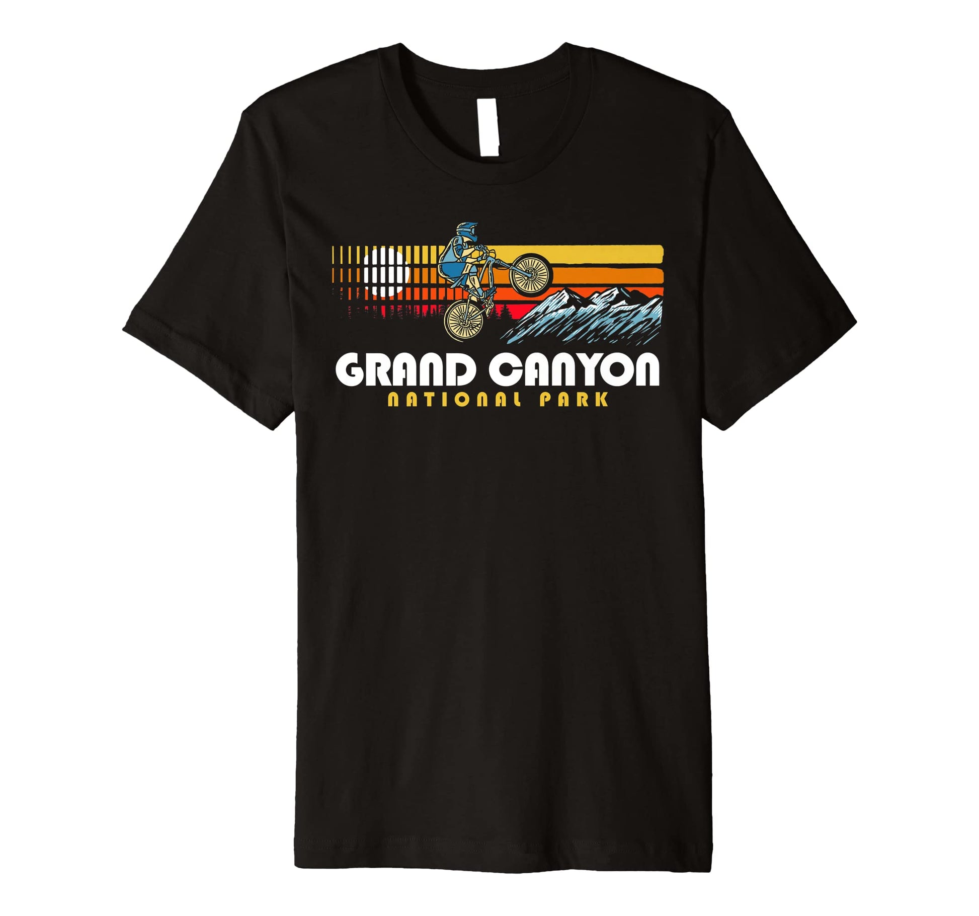 80S Grand Canyon National Park Mountain T-Shirt - Custom Art Print Unisex - T-Shirt, Sweatshirt, Hoodie