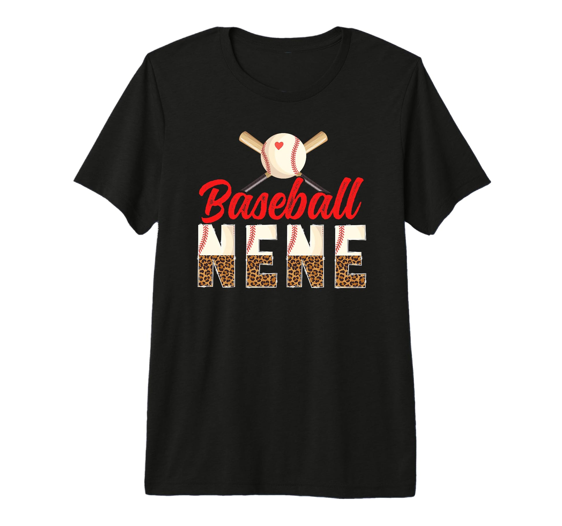 Baseball Nene Leopard Nene Baseball Player T-Shirt - Trendy Graphic Unisex - T-Shirt, Sweatshirt, Hoodie