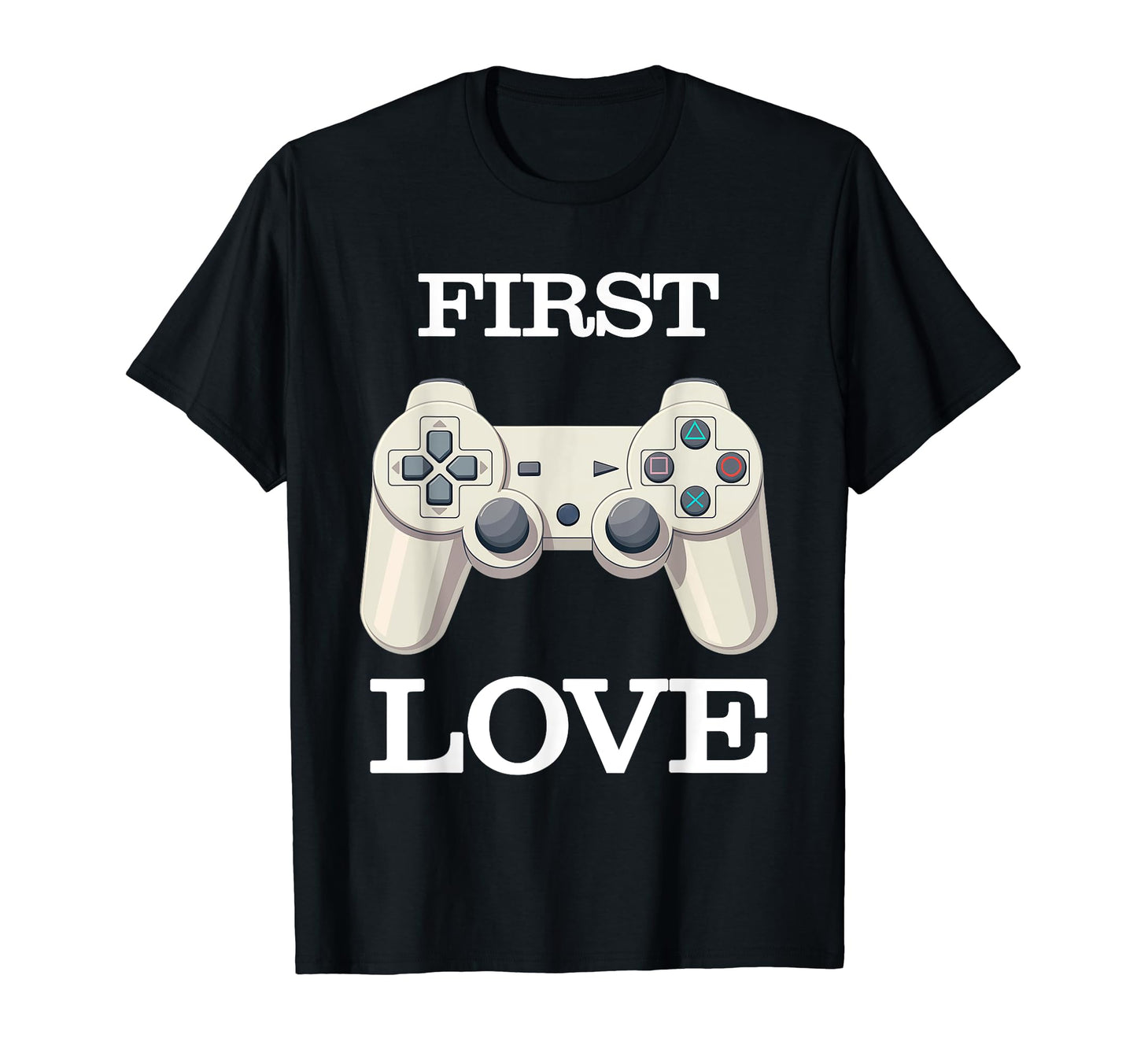 First Love Controller Console T-Shirt - Aesthetic Graphic for Adults - T-Shirt, Sweatshirt, Hoodie