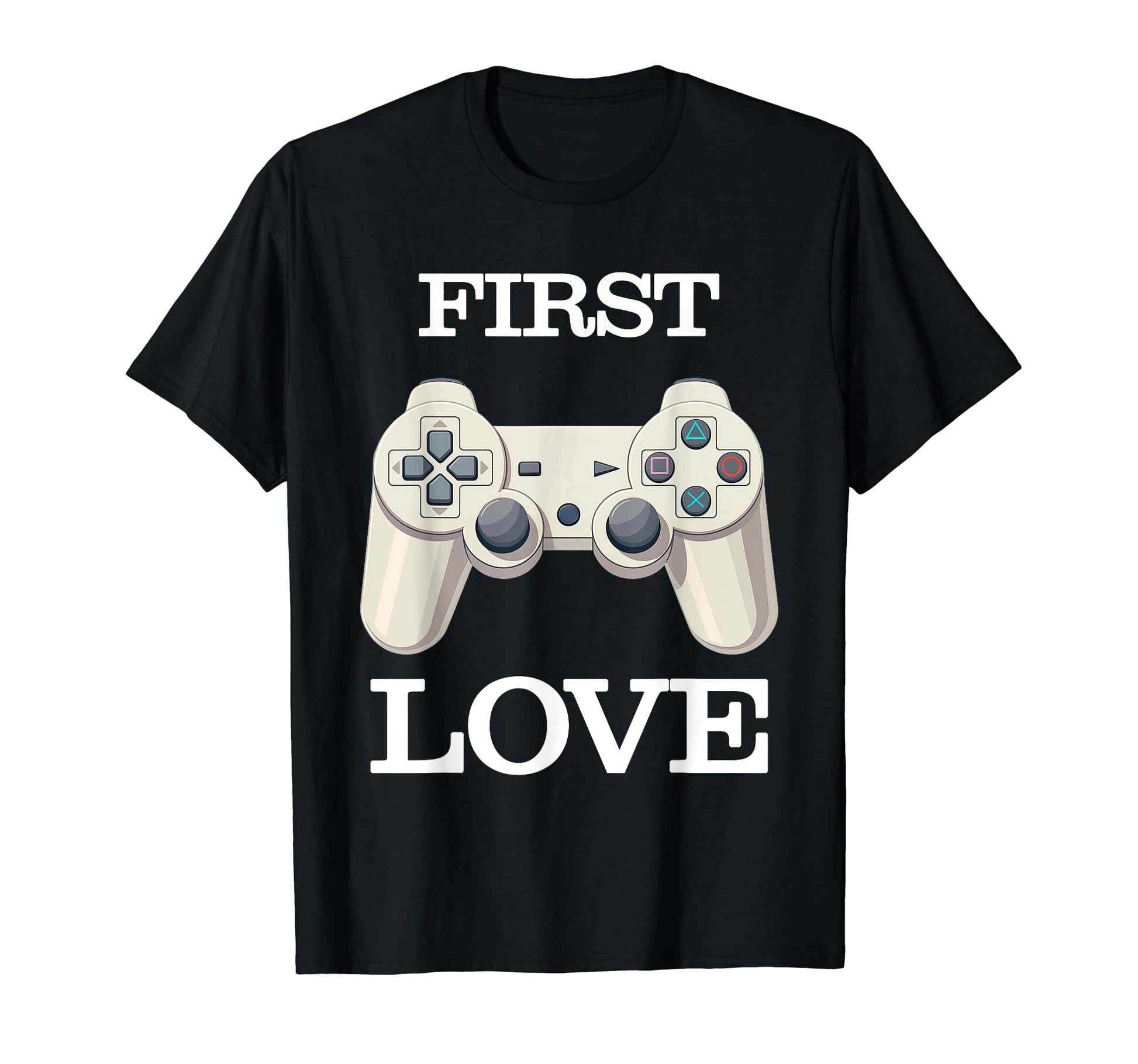 First Love Controller Console T-Shirt - Aesthetic Graphic for Adults - T-Shirt, Sweatshirt, Hoodie