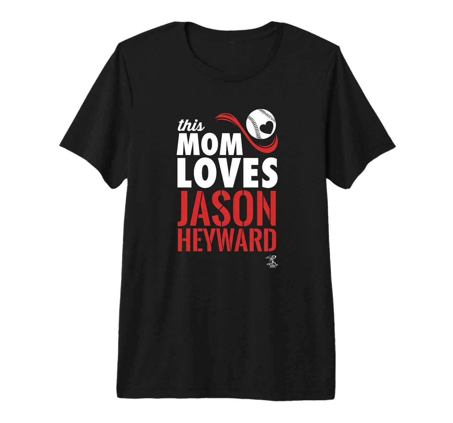 Jason Heyward This Mom Loves Tri Blend T-Shirt - Graphic Print Unisex - T-Shirt, Sweatshirt, Hoodie