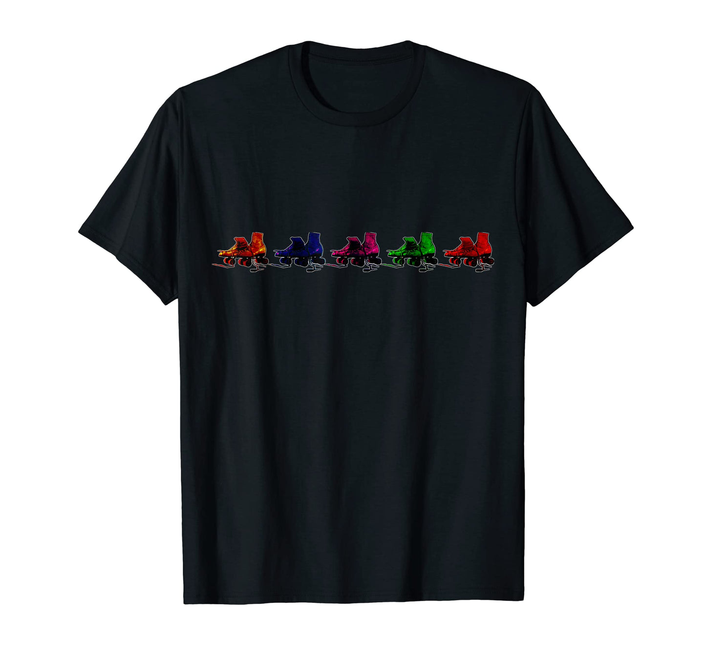 Roller Derby Leather Skates T-Shirt - Minimalist Print Unisex - T-Shirt, Sweatshirt, Hoodie