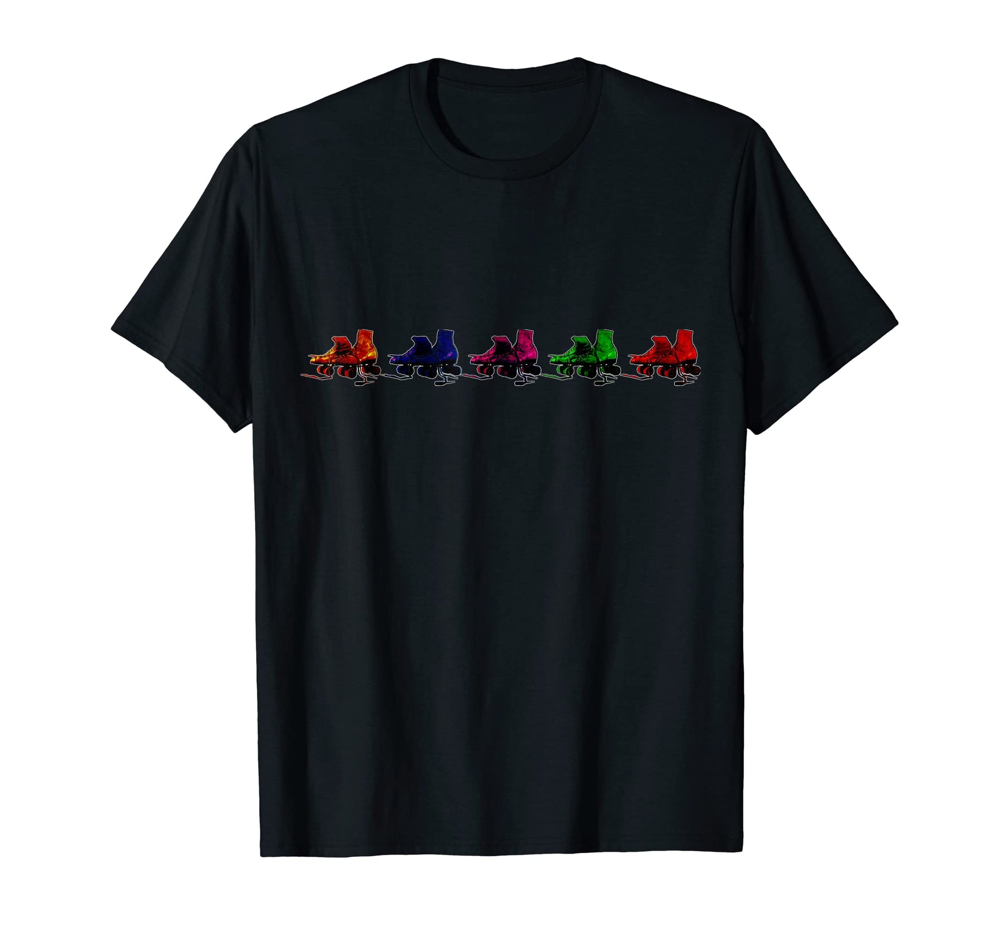 Roller Derby Leather Skates T-Shirt - Minimalist Print Unisex - T-Shirt, Sweatshirt, Hoodie