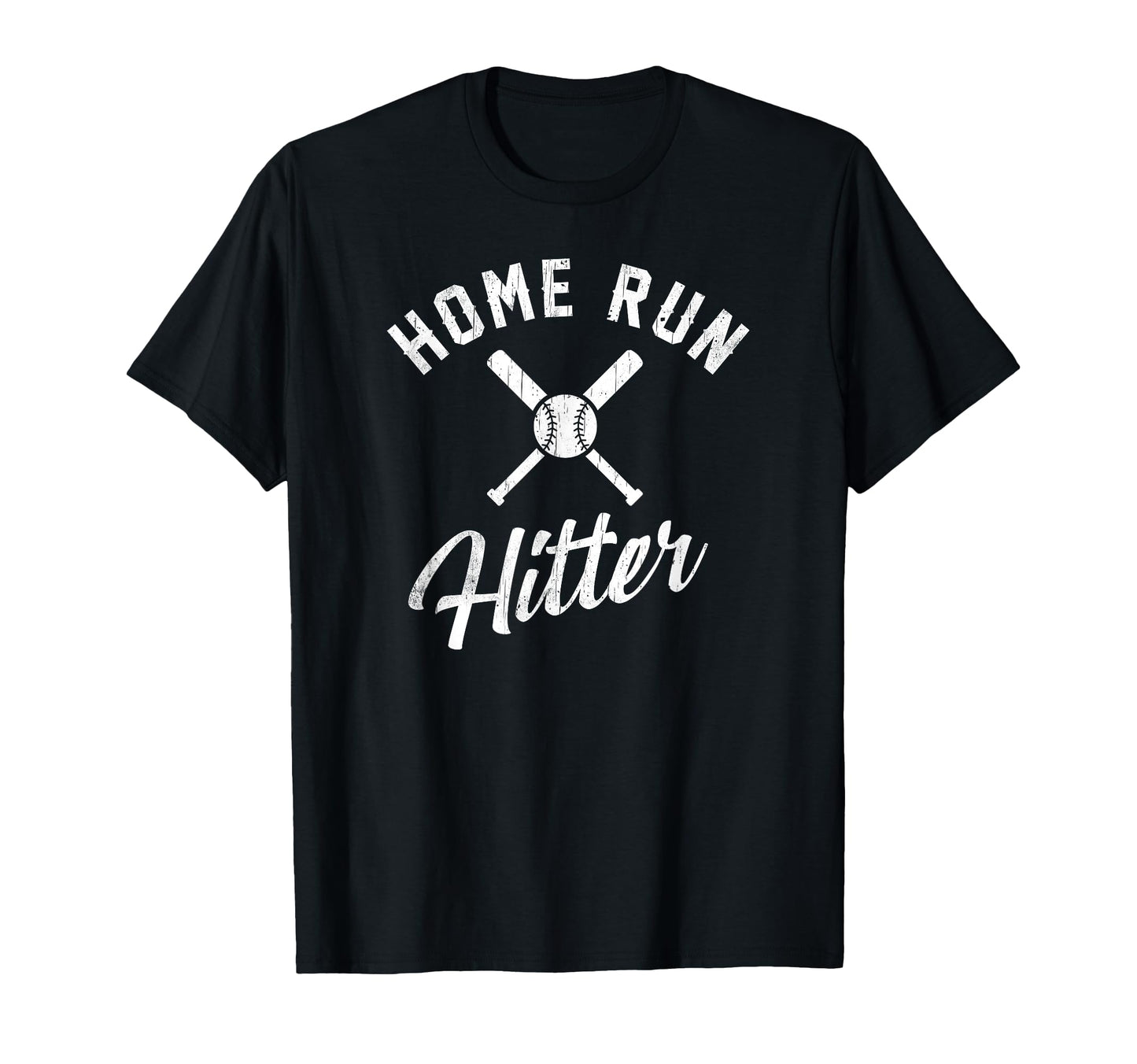 Softball Home Run Hitter Baseball Bats T-Shirt - Minimalist Print Unisex - T-Shirt, Sweatshirt, Hoodie