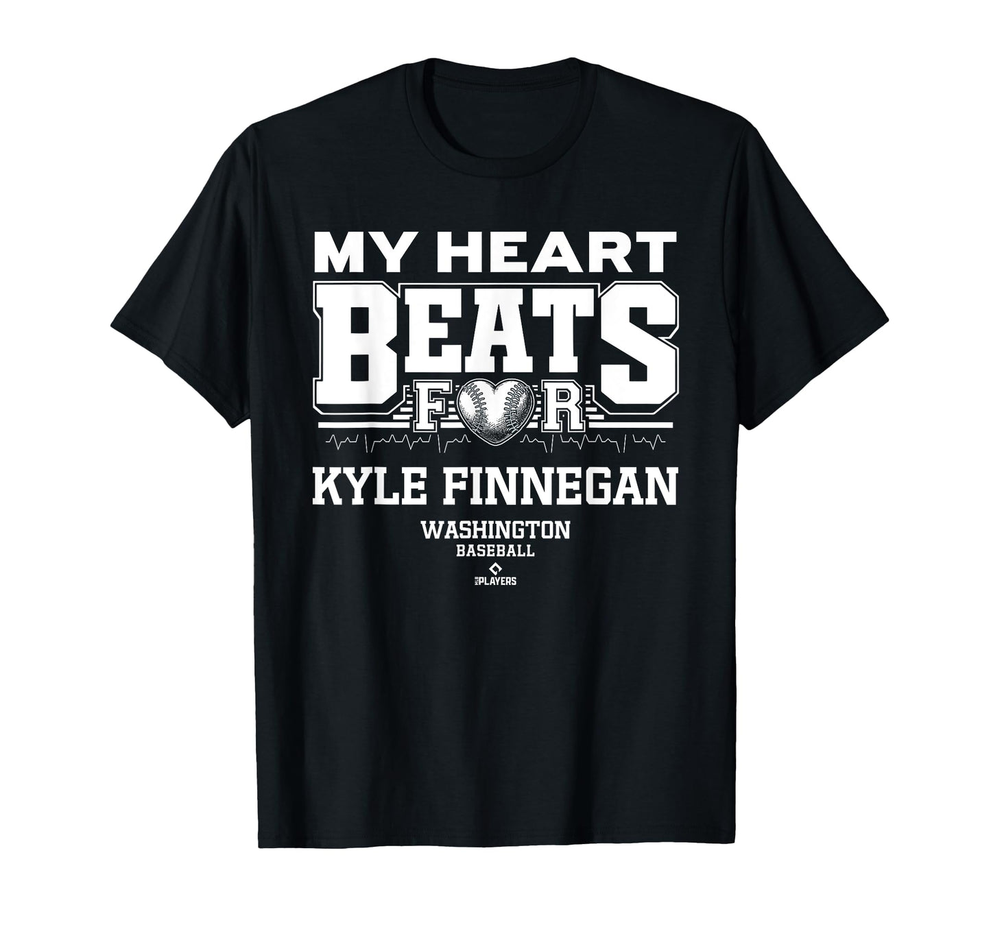 My Heart Beats Kyle Finnegan T-Shirt - Fun Novelty Design for Adults - T-Shirt, Sweatshirt, Hoodie