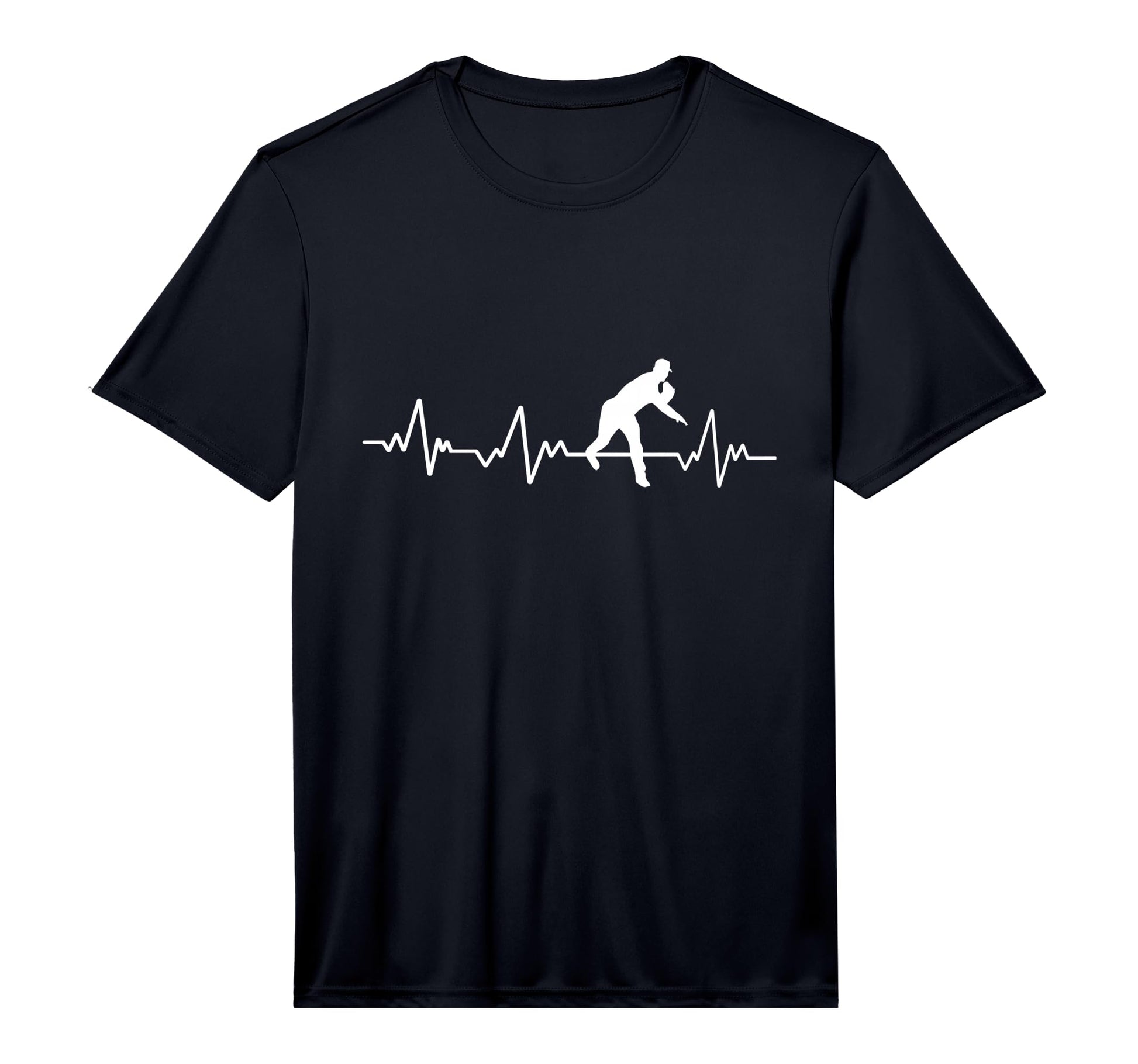 Pitcher Heartbeat Baseball Performance T-Shirt - Novelty Apparel Unisex - T-Shirt, Sweatshirt, Hoodie