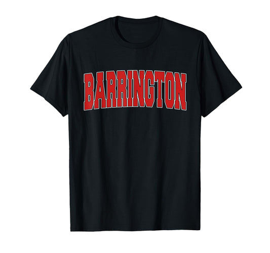 Barrington Il Illinois Varsity Usa T-Shirt - Aesthetic Graphic for Adults - T-Shirt, Sweatshirt, Hoodie