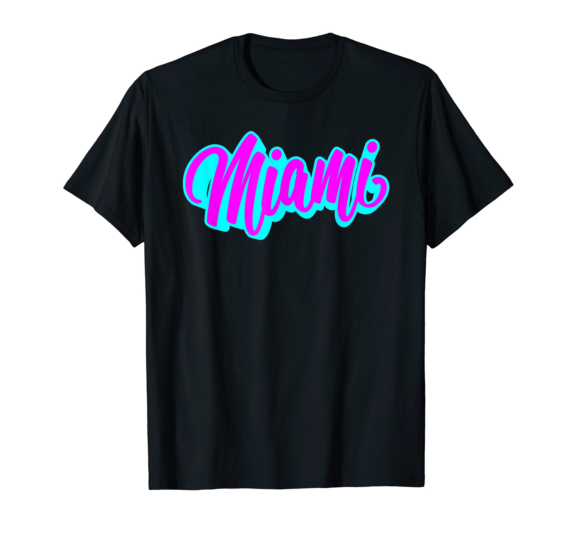 Miami Vaperwave Synthwave 80S Beach Florida T-Shirt - Unique Graphic Unisex - T-Shirt, Sweatshirt, Hoodie