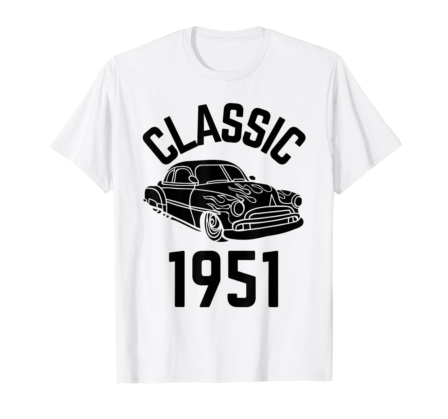 1951 Car T-Shirt - Aesthetic Graphic for Adults - T-Shirt, Sweatshirt, Hoodie