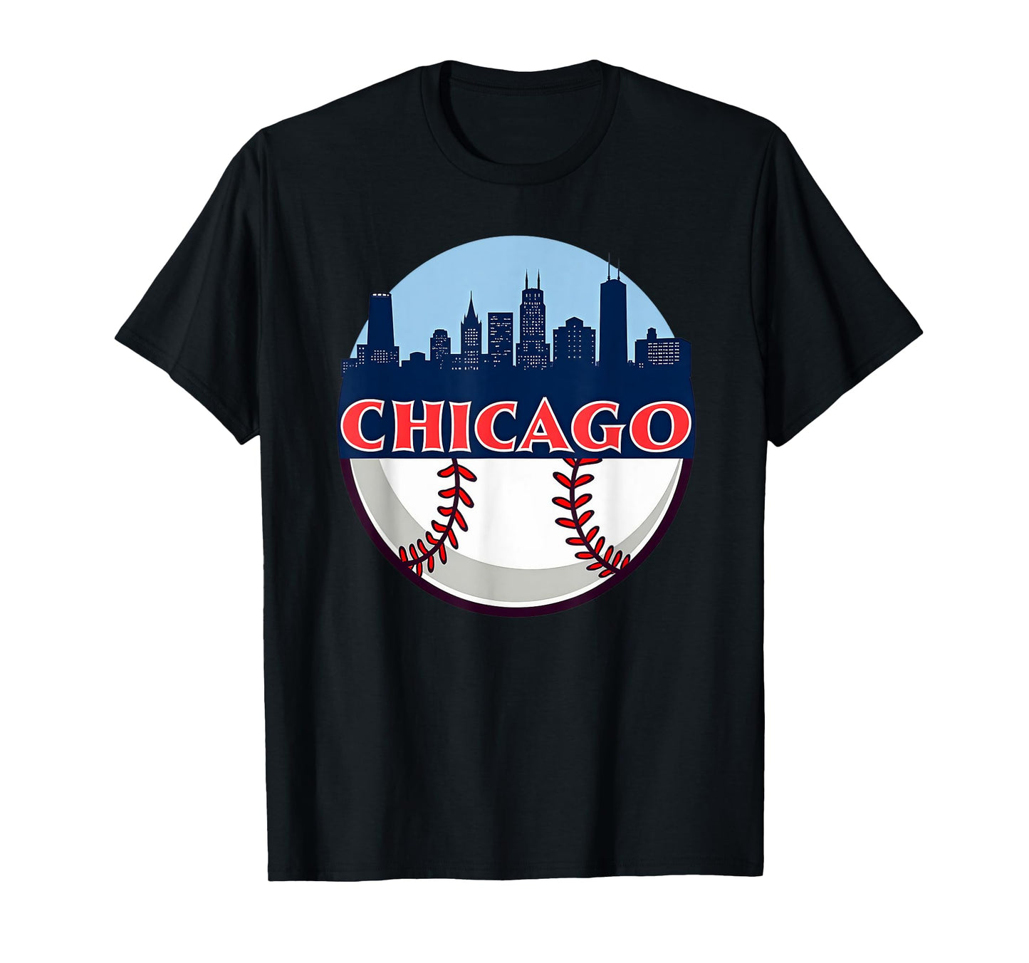 Chicago Baseball Baseball Fan Lover T-Shirt - Trendy Graphic Men Women - T-Shirt, Sweatshirt, Hoodie