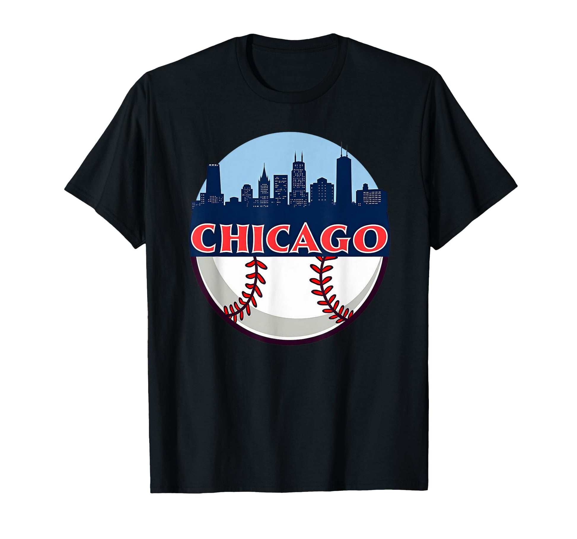 Chicago Baseball Baseball Fan Lover T-Shirt - Trendy Graphic Men Women - T-Shirt, Sweatshirt, Hoodie