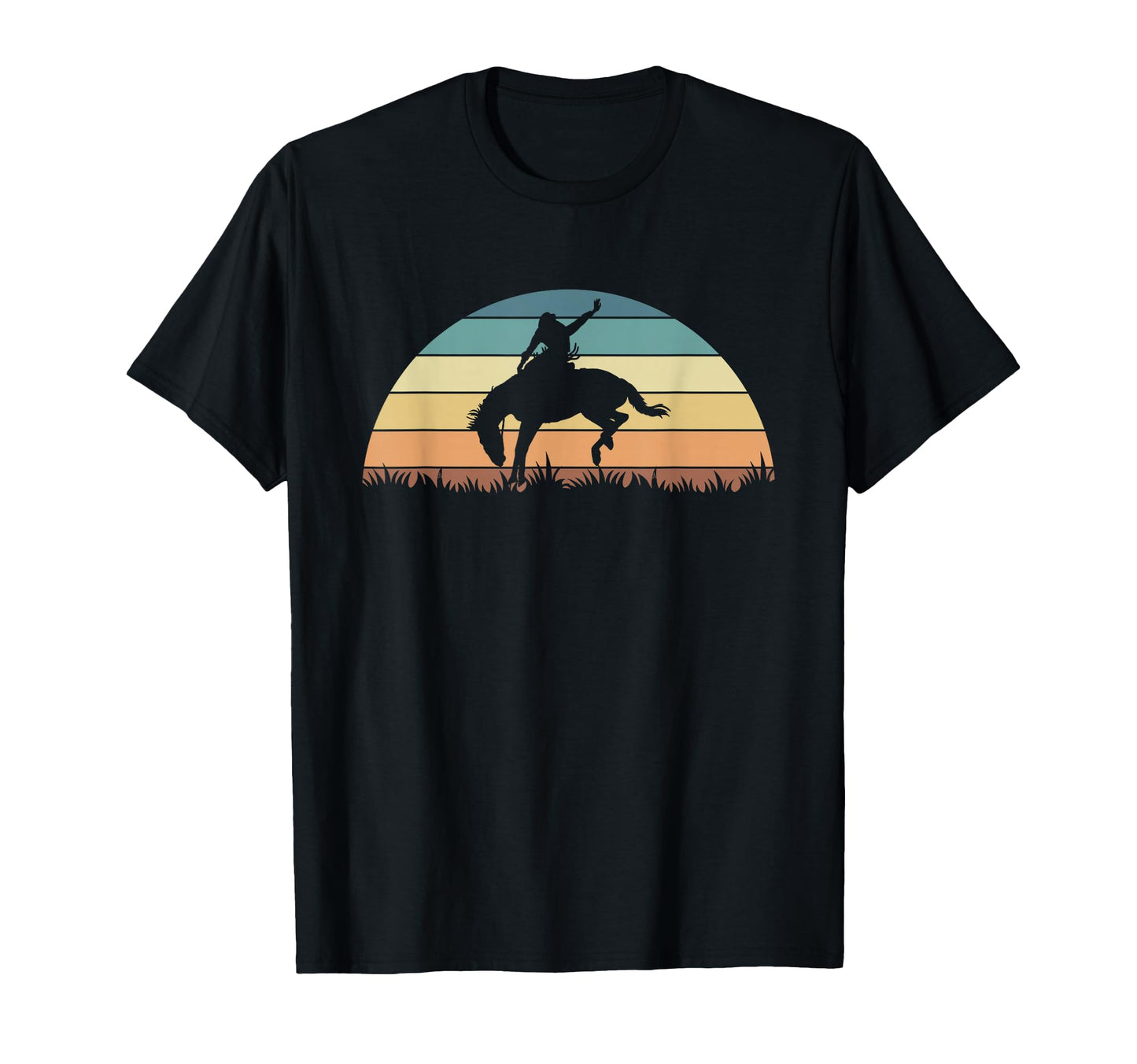 Rodeo Wild West Cowboy Horseman Ranch T-Shirt - Trendy Graphic Unisex - T-Shirt, Sweatshirt, Hoodie