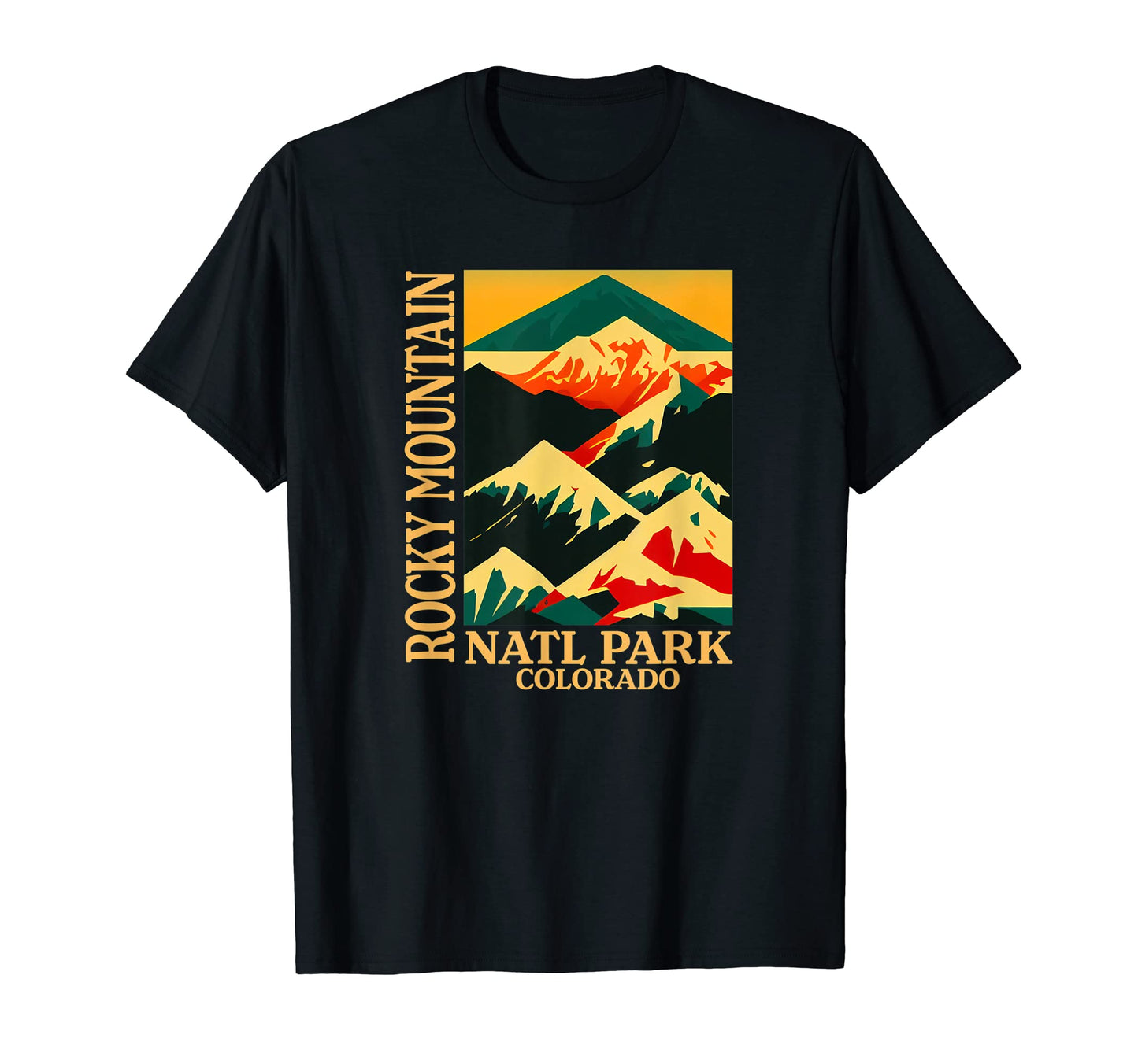 Colorado Rocky Mountain National Park T-Shirt - Streetwear Style Men Women - T-Shirt, Sweatshirt, Hoodie