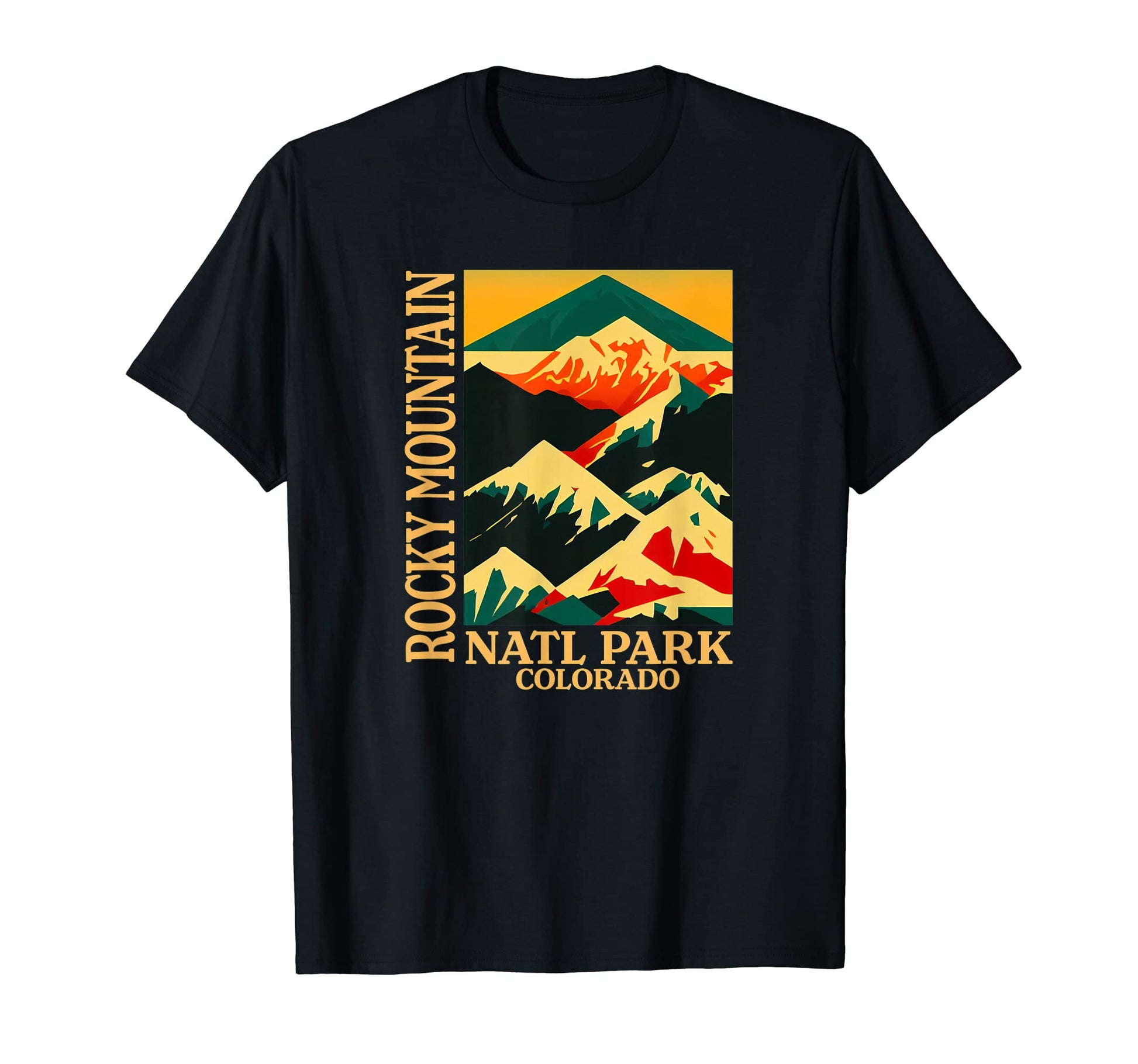Colorado Rocky Mountain National Park T-Shirt - Streetwear Style Men Women - T-Shirt, Sweatshirt, Hoodie