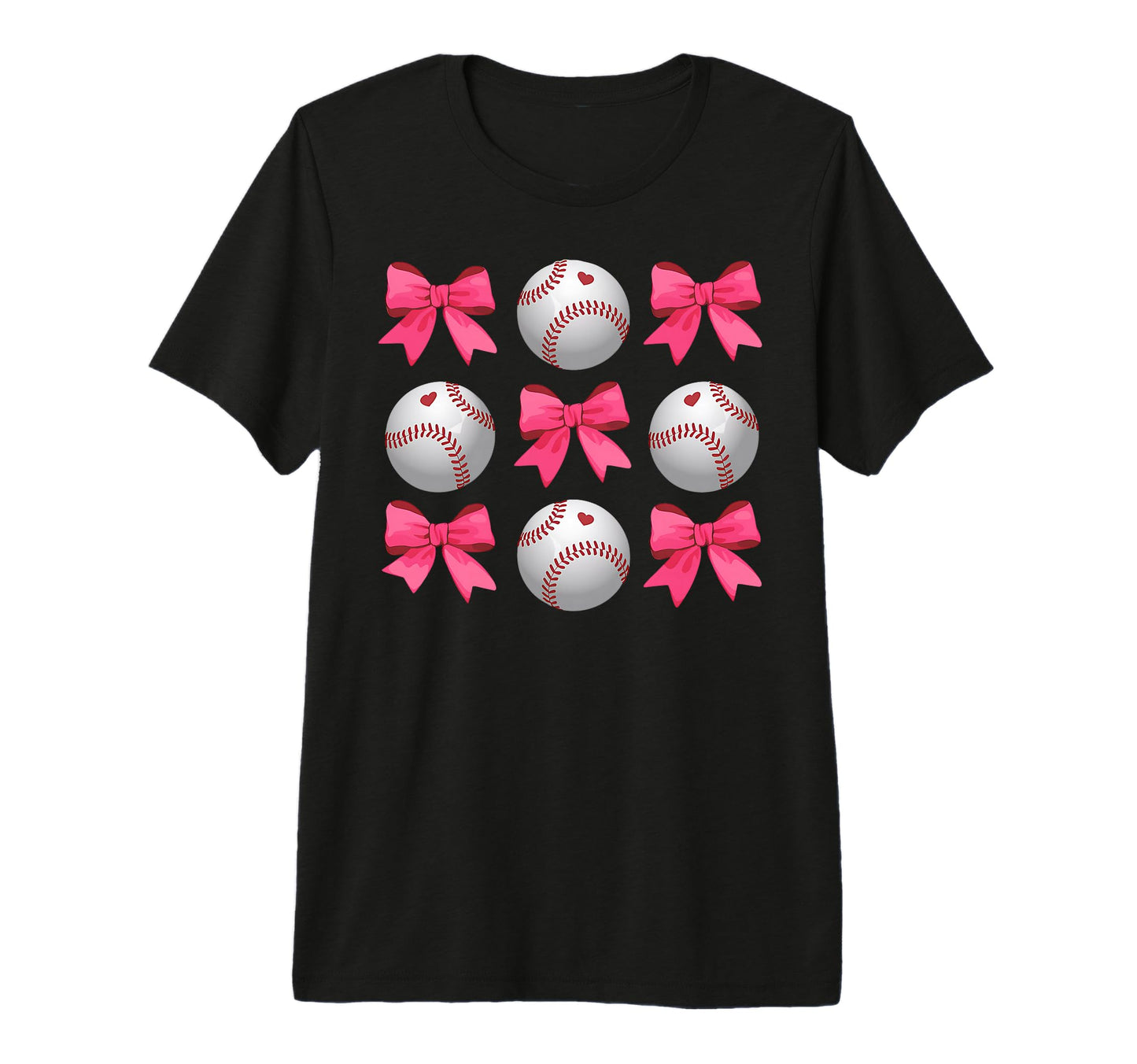 Baseball Mom Coquette Mothers Day T-Shirt - Minimalist Print Unisex - T-Shirt, Sweatshirt, Hoodie