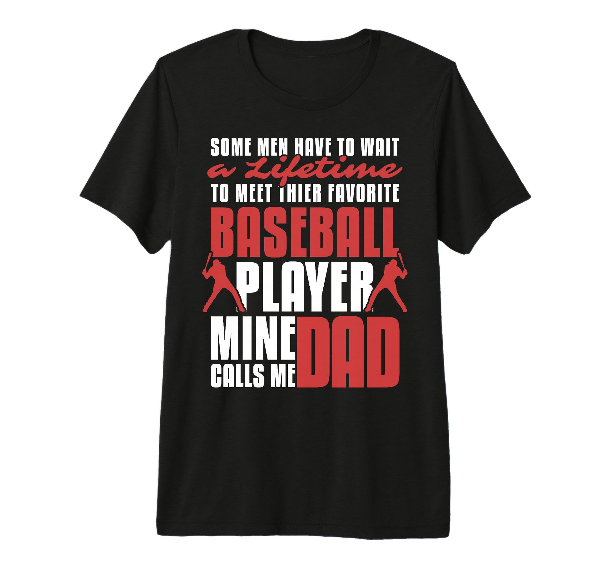 Mens Baseball Dad Love Home Run Pitcher T-Shirt - Trendy Graphic Men Women - T-Shirt, Sweatshirt, Hoodie