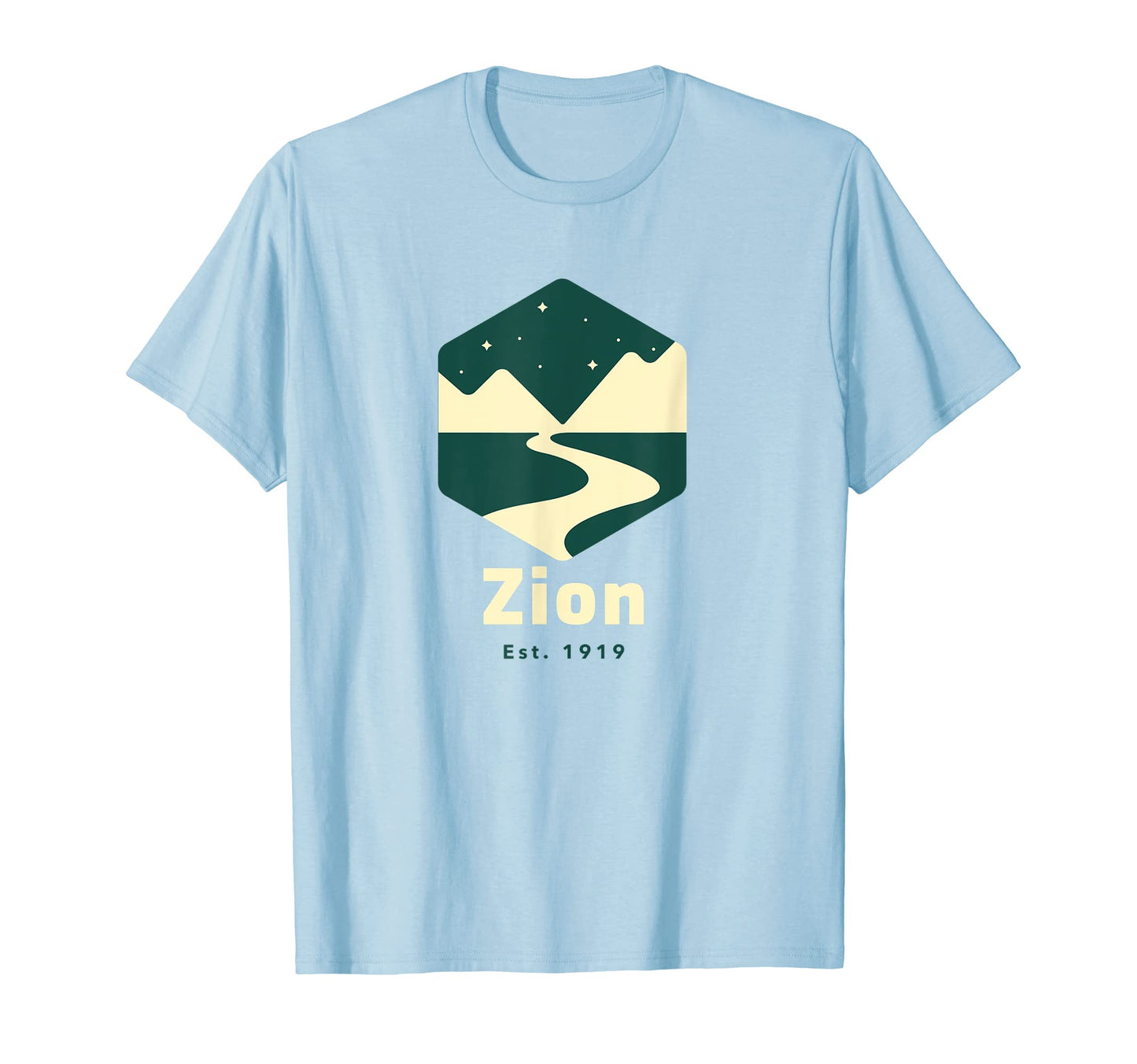 Zion National Park Utah 1919 T-Shirt - Casual Everyday Wear for Adults - T-Shirt, Sweatshirt, Hoodie