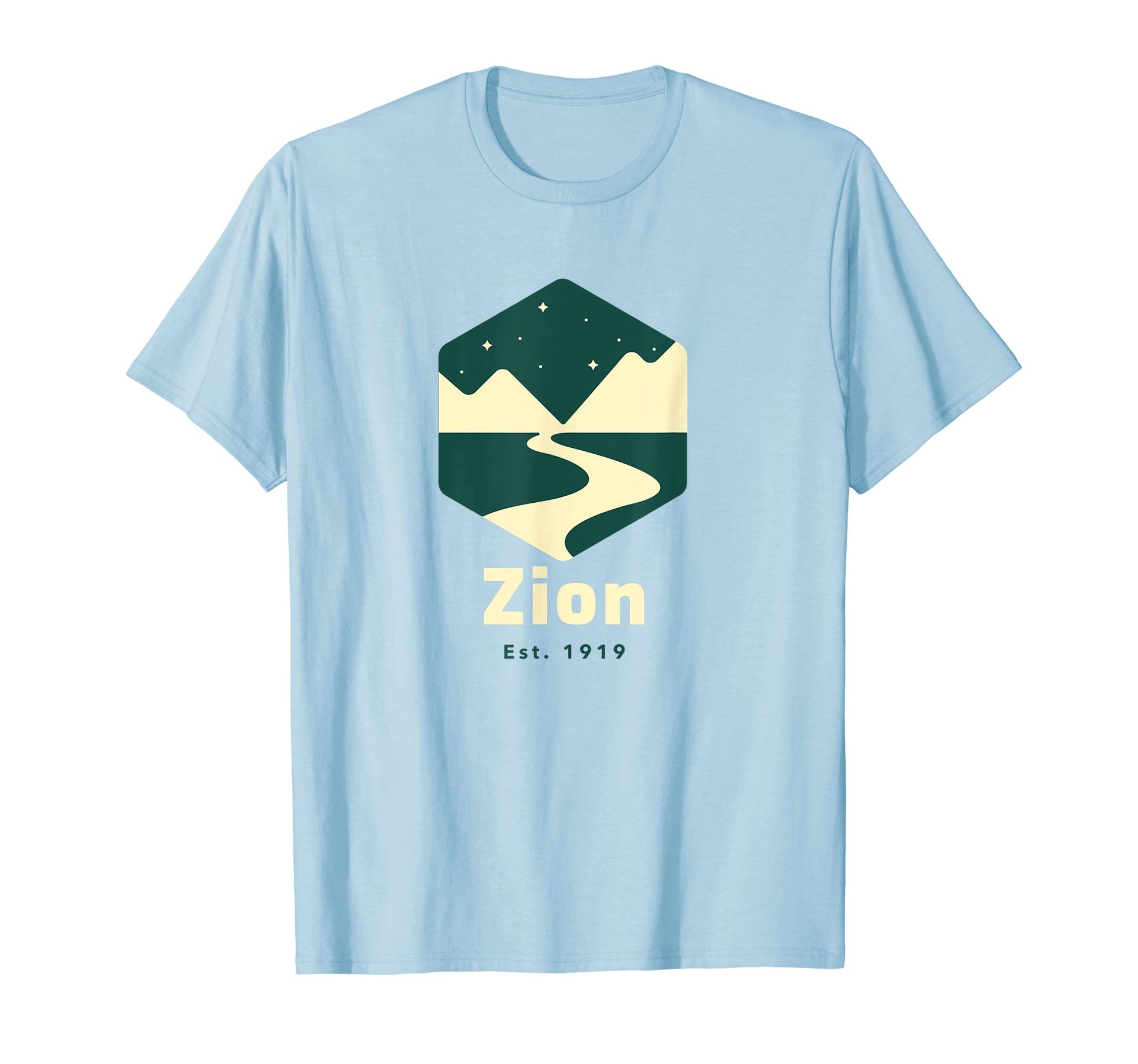 Zion National Park Utah 1919 T-Shirt - Casual Everyday Wear for Adults - T-Shirt, Sweatshirt, Hoodie