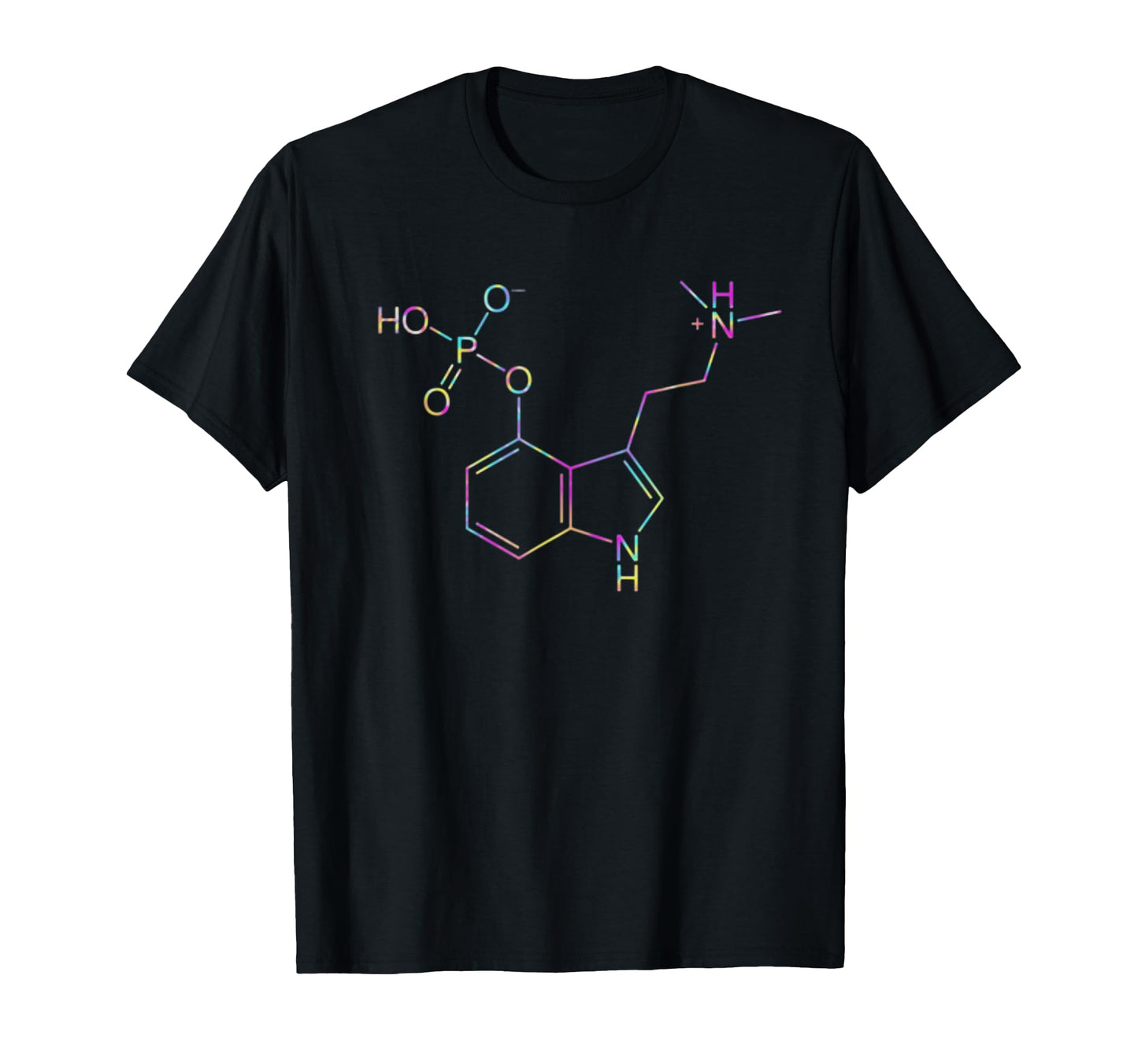 Psilocybin Magic Shrooms Chemistry T-Shirt - Custom Art Print Men Women - T-Shirt, Sweatshirt, Hoodie