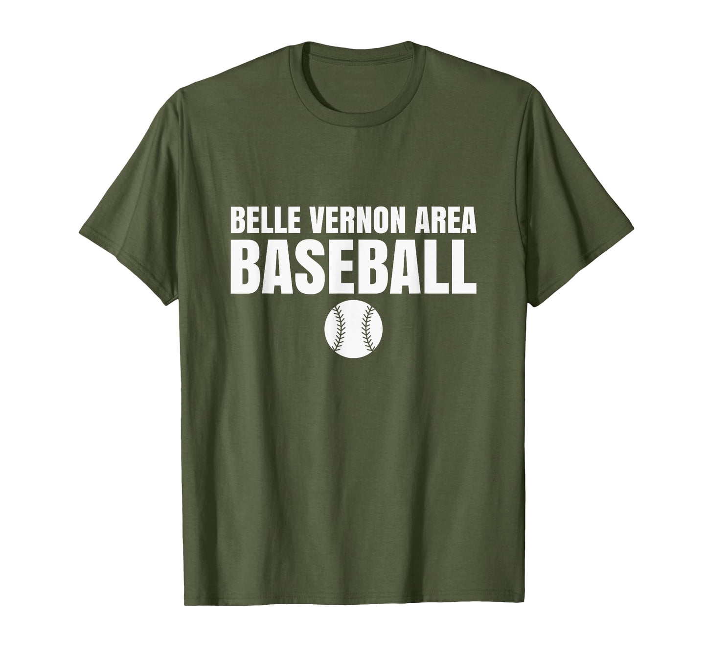 Belle Vernon Area High School Baseball T-Shirt - Unique Graphic Men Women - T-Shirt, Sweatshirt, Hoodie