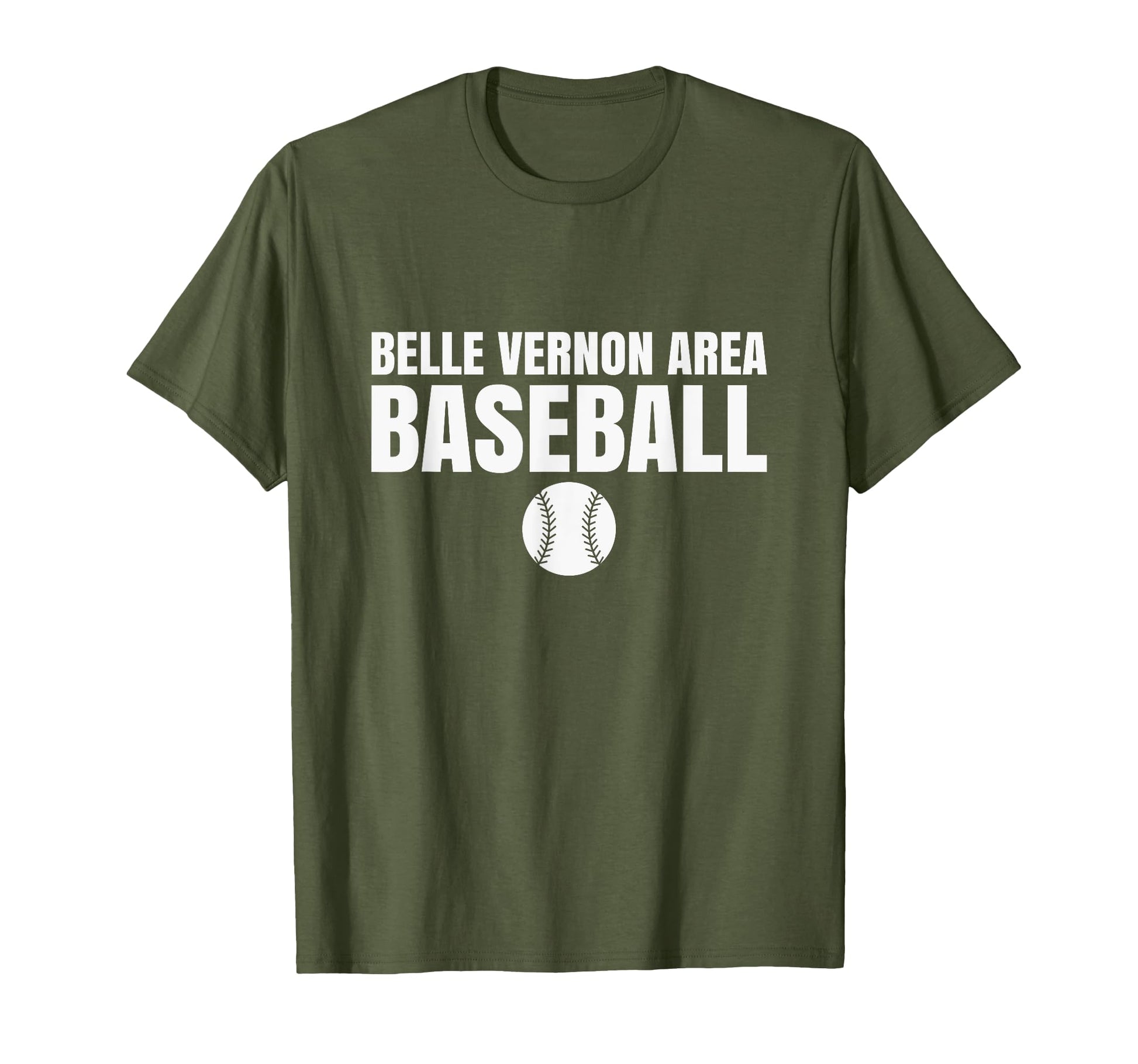Belle Vernon Area High School Baseball T-Shirt - Unique Graphic Men Women - T-Shirt, Sweatshirt, Hoodie