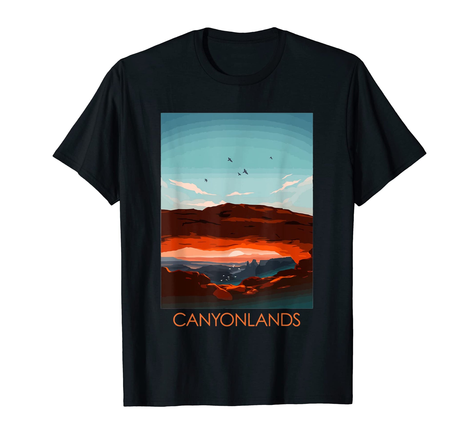 Canyonlands National Park Usa T-Shirt - Novelty Apparel for Adults - T-Shirt, Sweatshirt, Hoodie