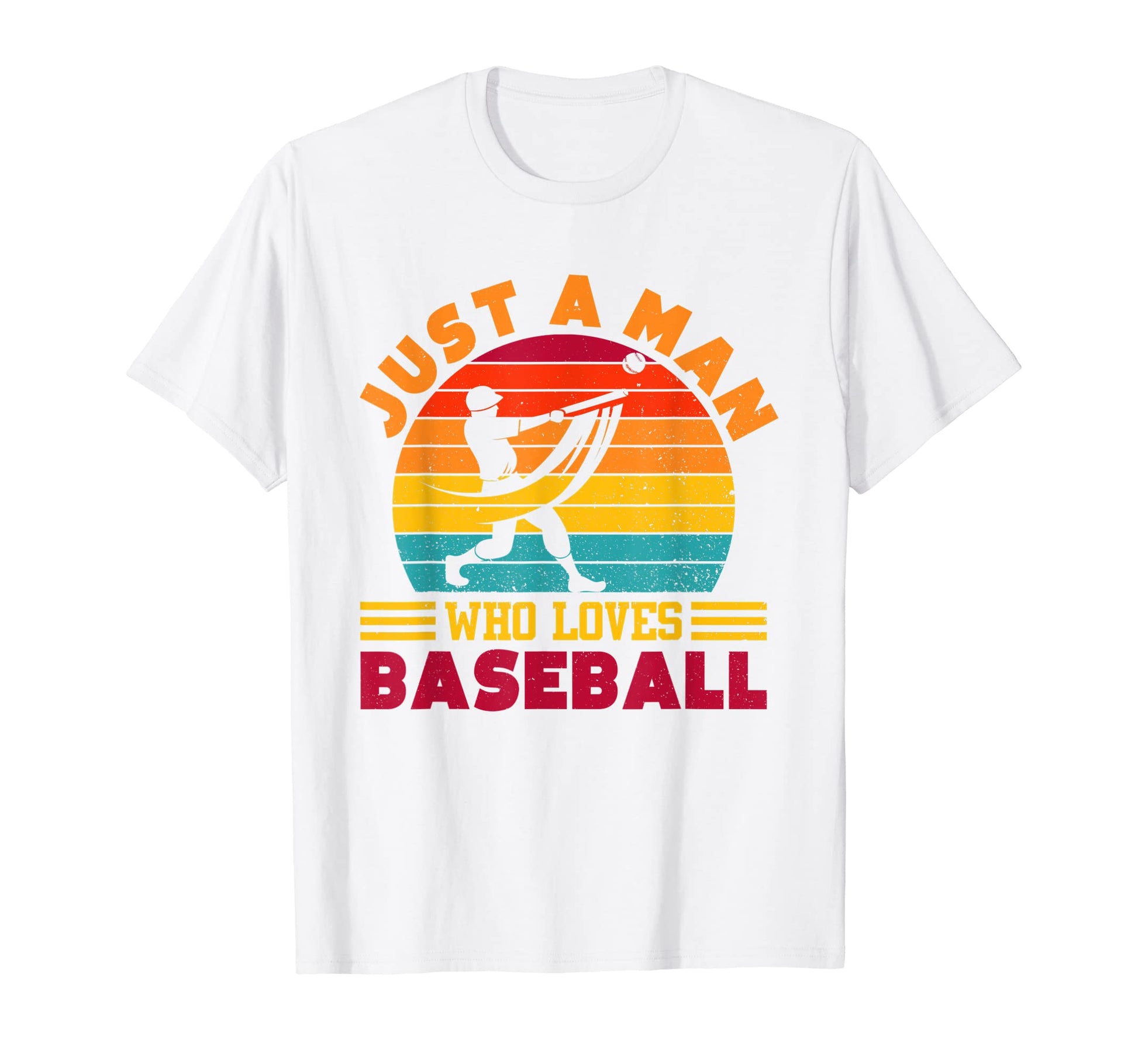 Mens Just Who Loves Baseball Player T-Shirt - Streetwear Style Men Women - T-Shirt, Sweatshirt, Hoodie