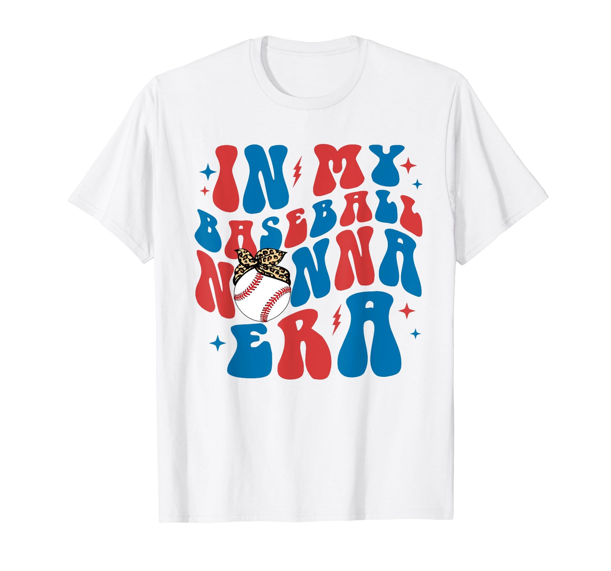 My Baseball Nonna Era Groovy Mothers T-Shirt - Minimalist Print for Adults - T-Shirt, Sweatshirt, Hoodie