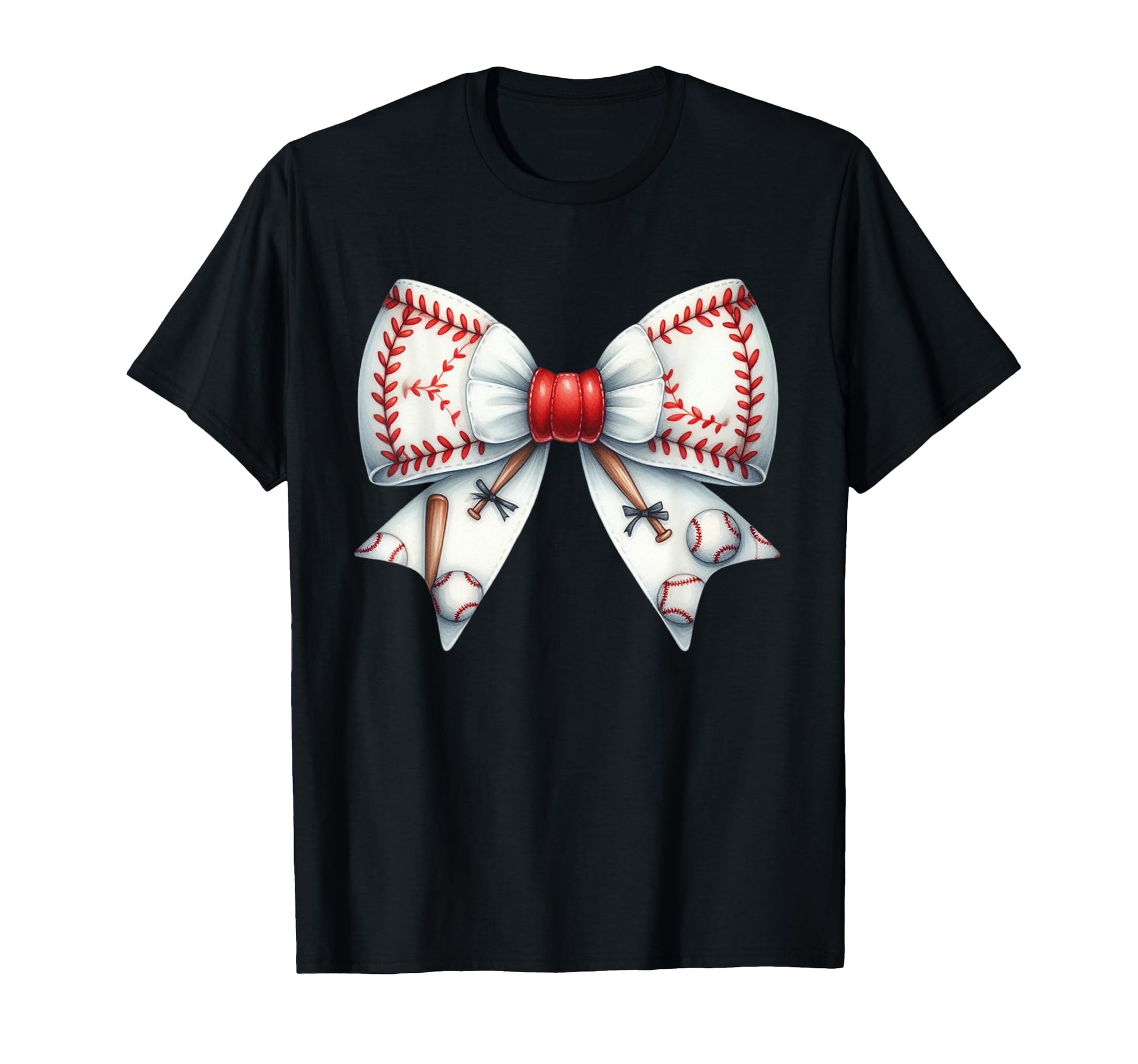 Coquette Bow Funny Baseball Lover Game T-Shirt - Aesthetic Graphic Unisex - T-Shirt, Sweatshirt, Hoodie