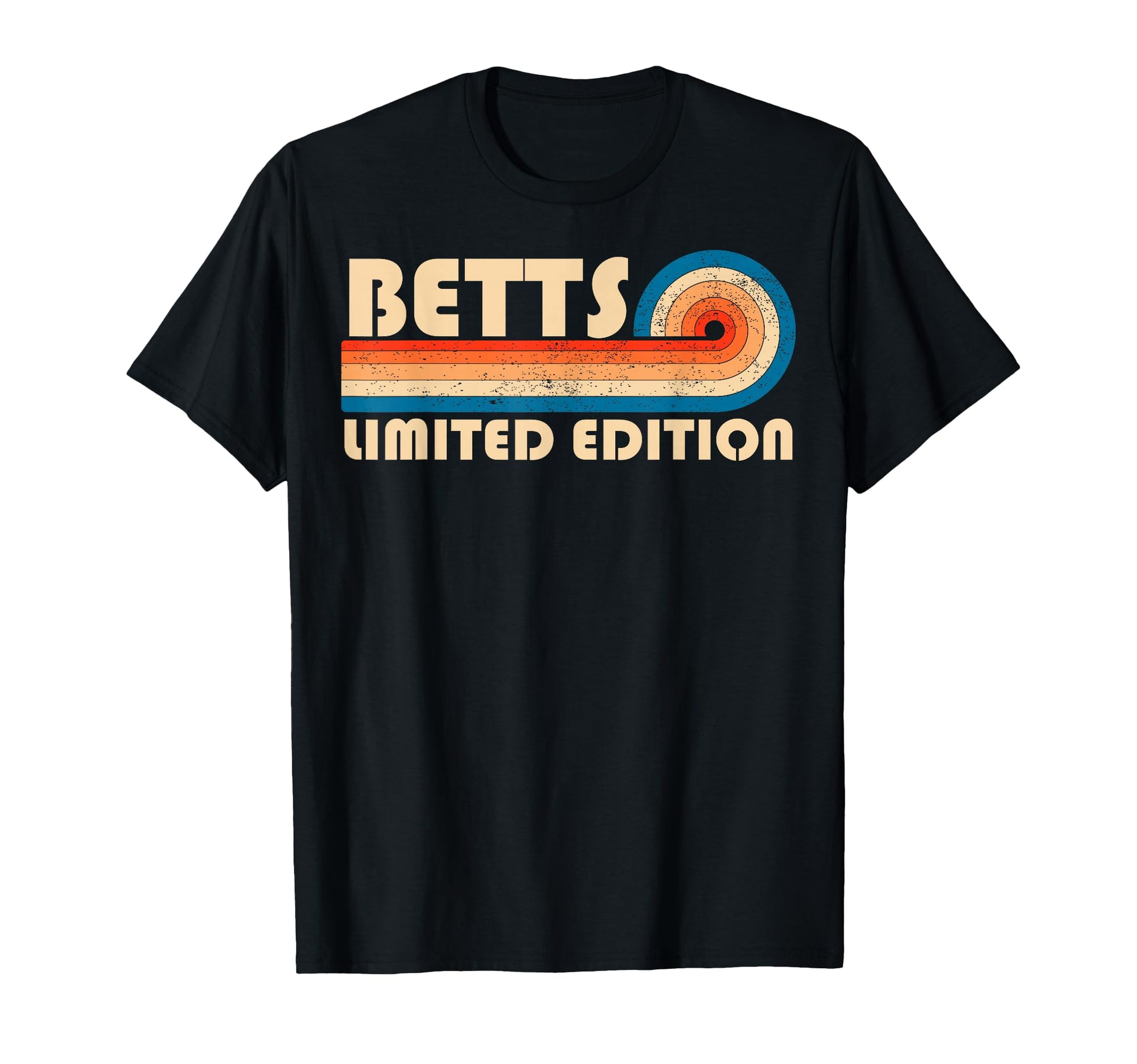 Betts 70S 80S Sunset Stripe T-Shirt - Unique Graphic Men Women - T-Shirt, Sweatshirt, Hoodie